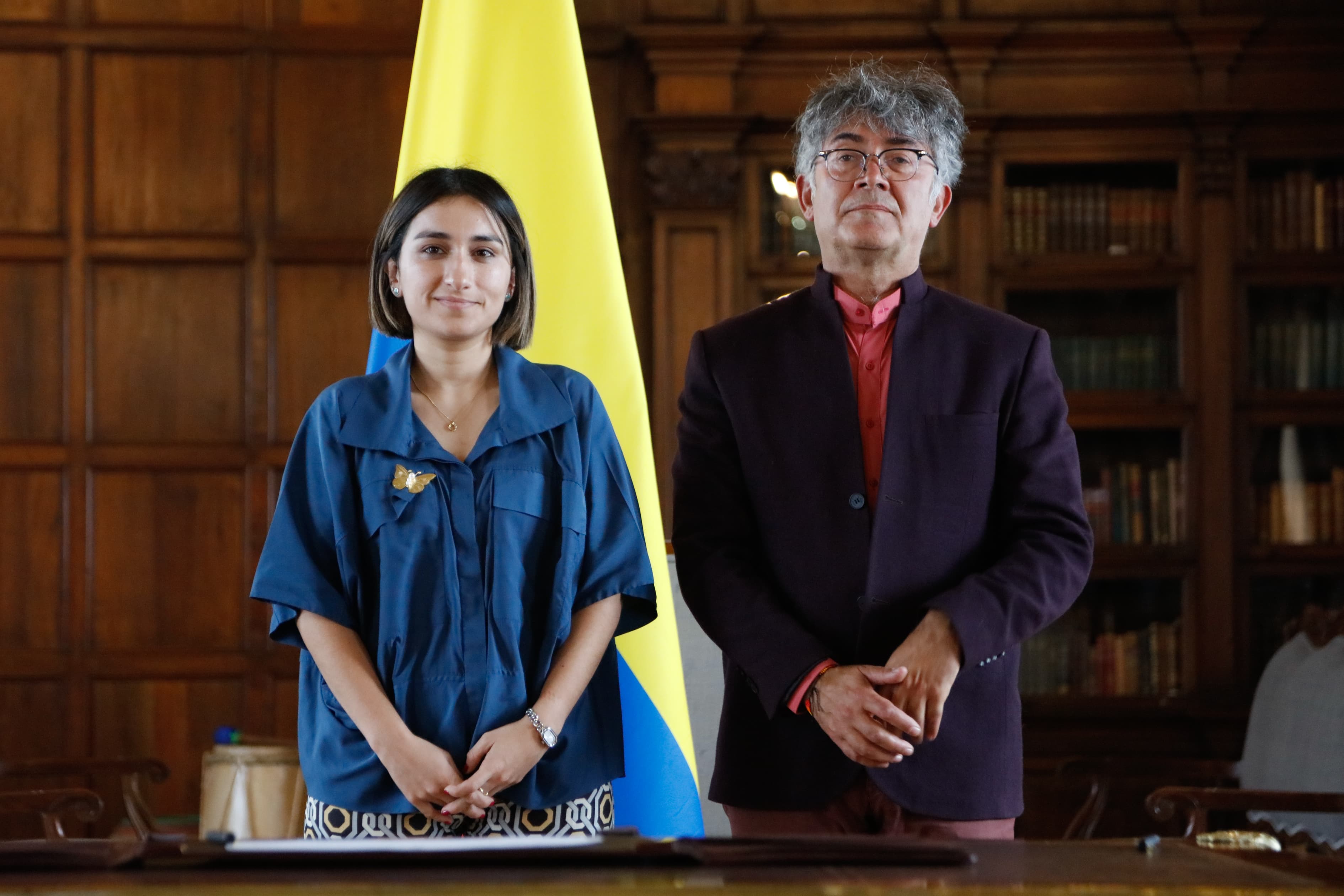 Canciller Laura Sarabia posesionó a los nuevos embajadores de Colombia ante México y Dinamarca