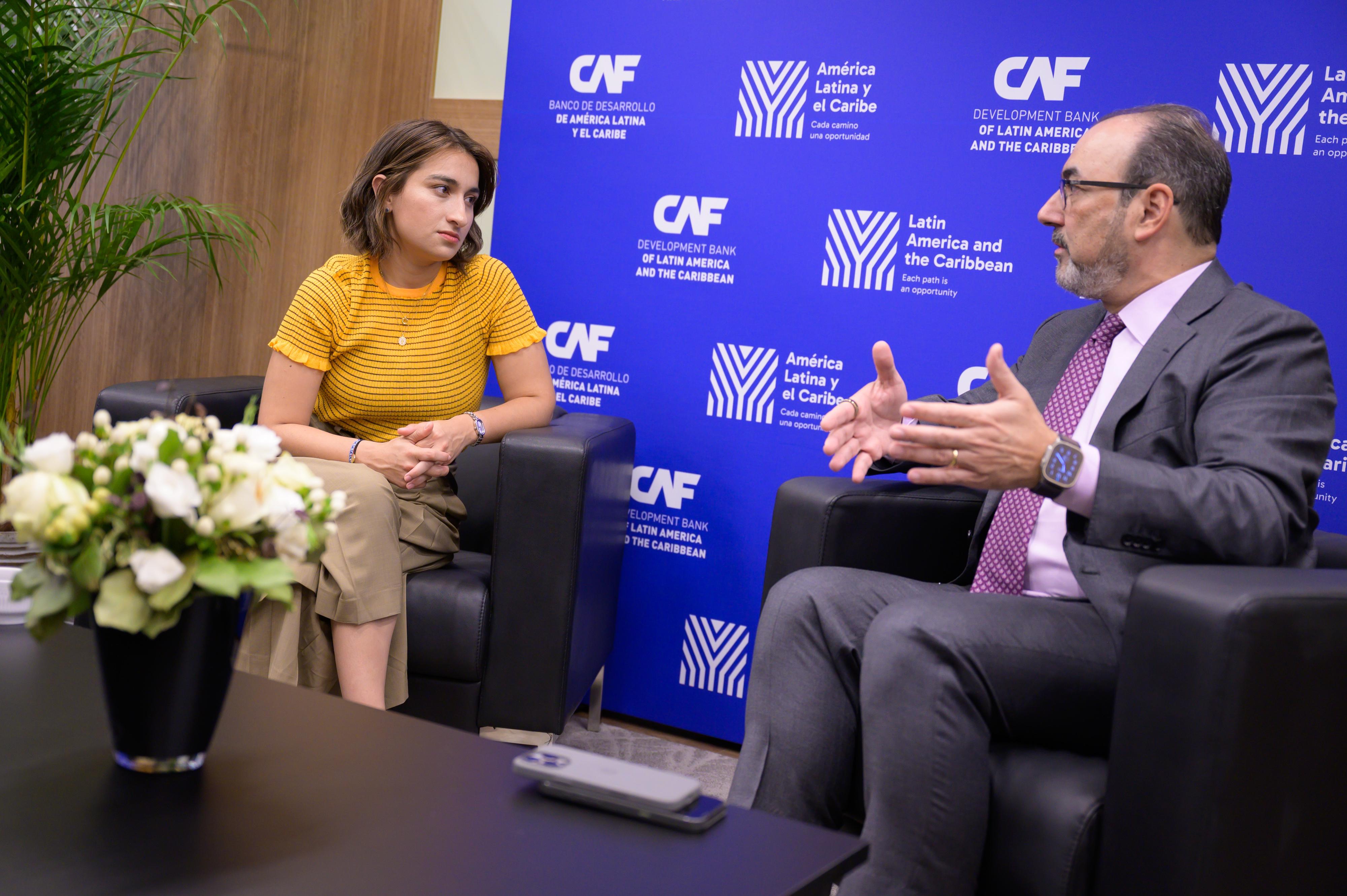 Encuentro con el Presidente de la CAF