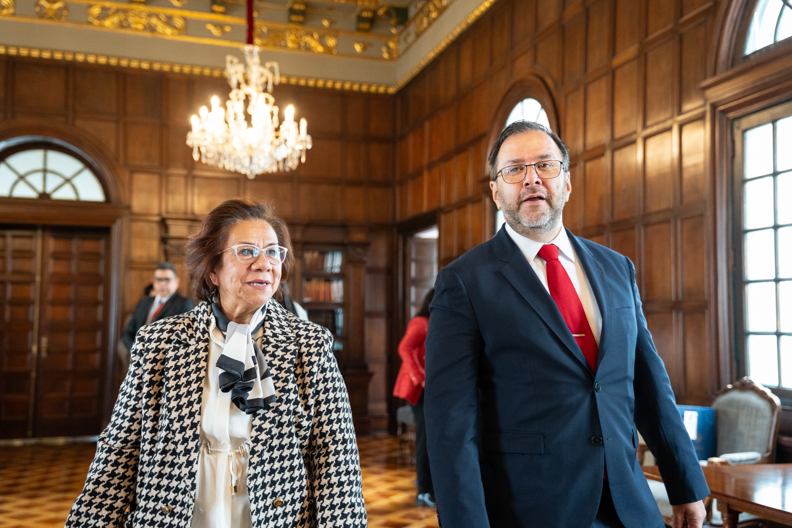 La Ministra (e) Rosa Yolanda Villavicencio y el Canciller de Venezuela, Yván Gil, dialogaron sobre migración, integración fronteriza, Comisión de Vecindad e Integración y asuntos consulares