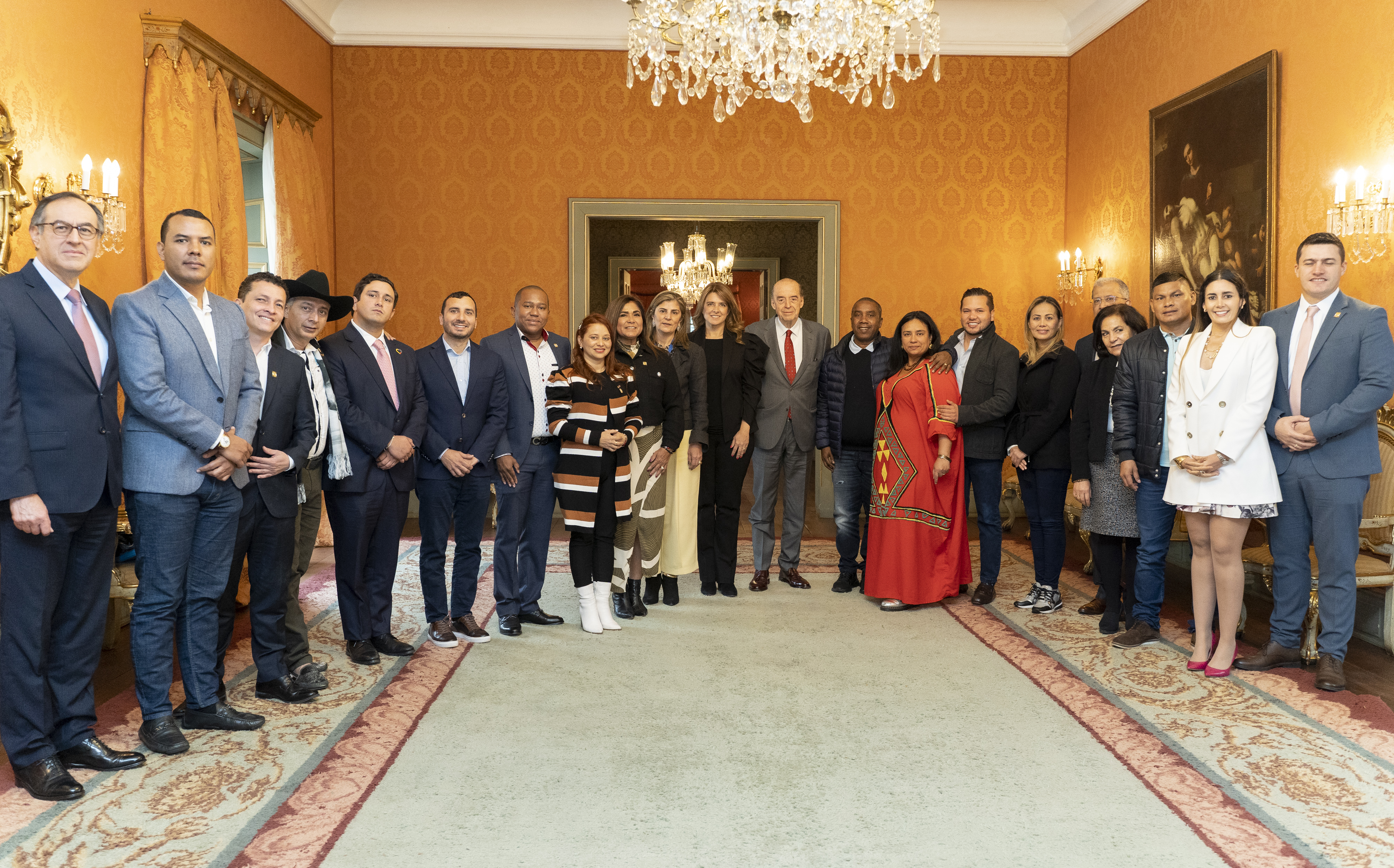 Encuentro del Ministro de Relaciones Exteriores, Álvaro Leyva, y la Comisión II de la Cámara de Representantes