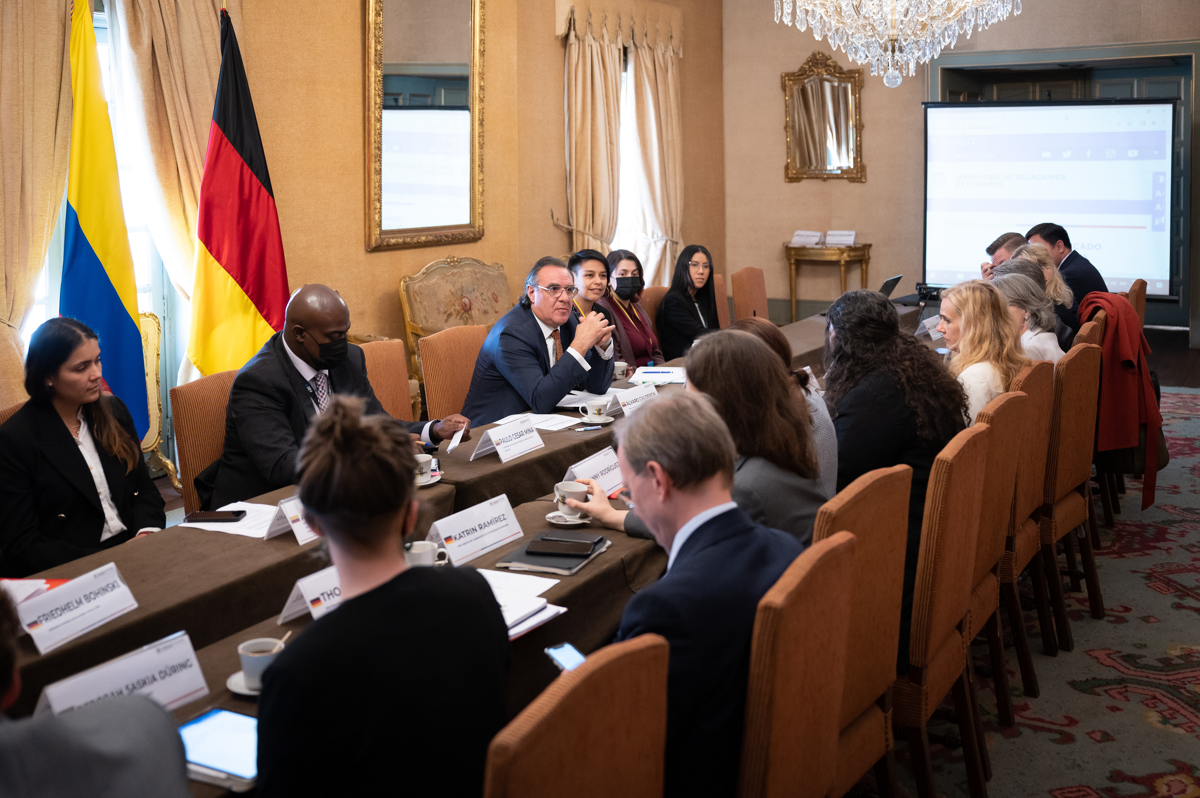 Director de Cooperación Internacional y delegación de la Comisión de Cooperación Económica y Desarrollo del Parlamento Alemán revisan agenda bilateral