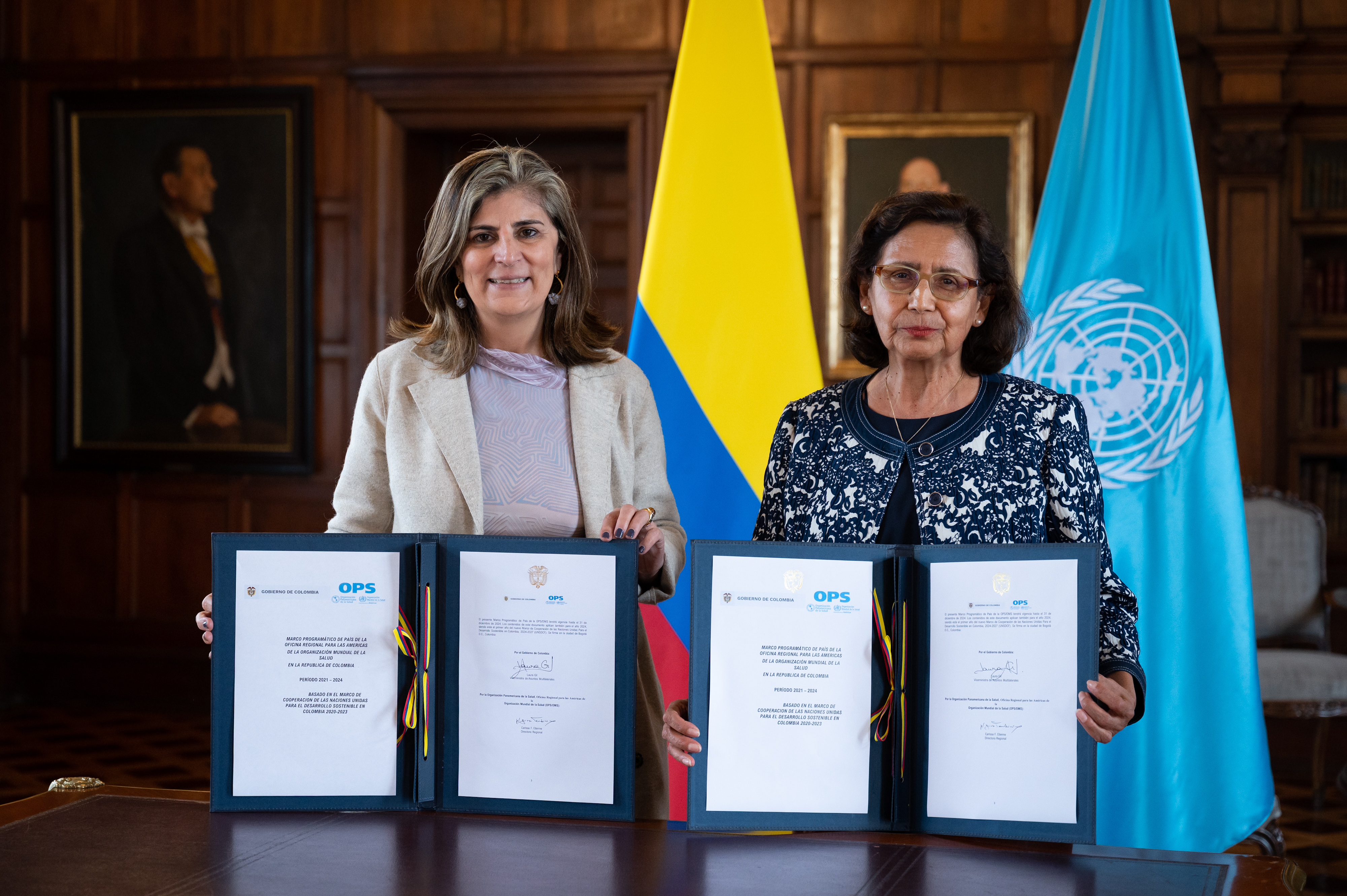 El Gobierno de Colombia y la Organización Panamericana de la Salud fortalecen sus vínculos con la firma de un nuevo marco de cooperación