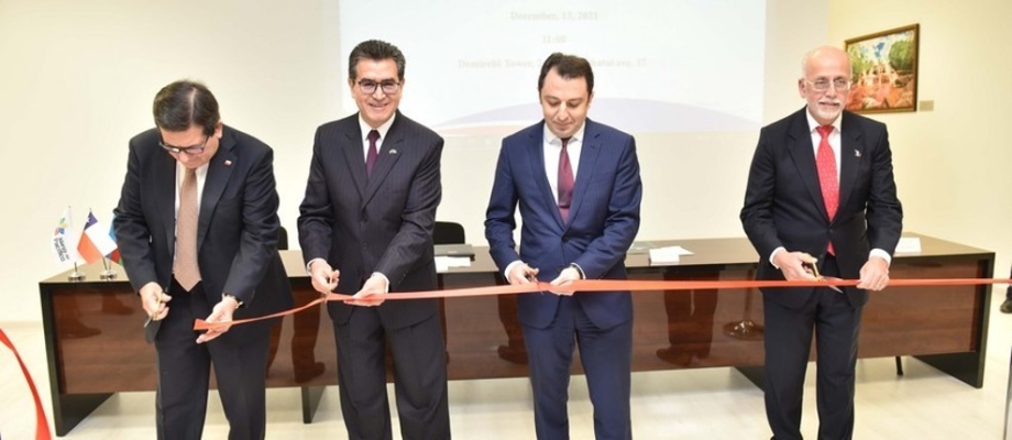 En Bakú se inauguró la Sala de Conferencias de la Alianza del Pacífico con la presencia del Viceministro de Exteriores de Azerbaiyán