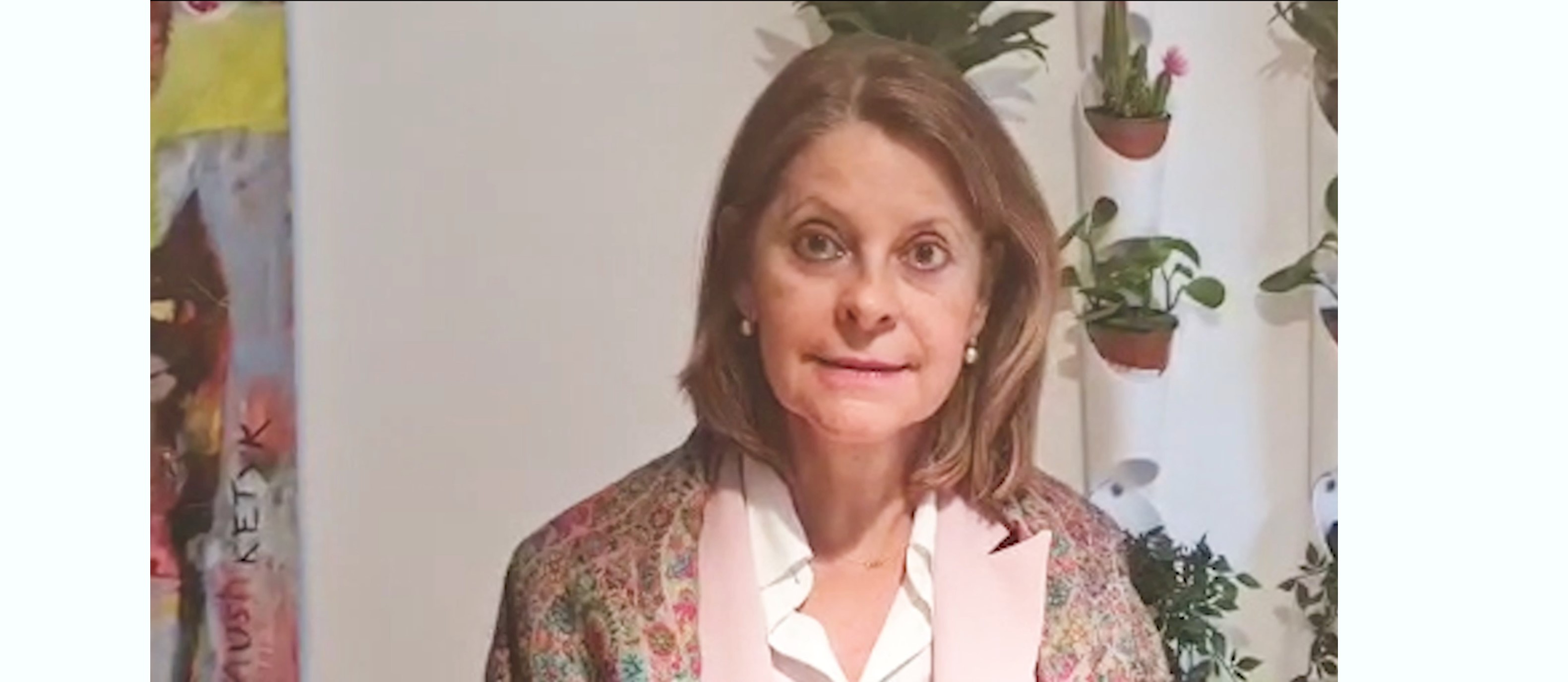 La Vicepresidente y Canciller, Marta Lucía Ramírez, hace un balance de los colombianos en Ucrania