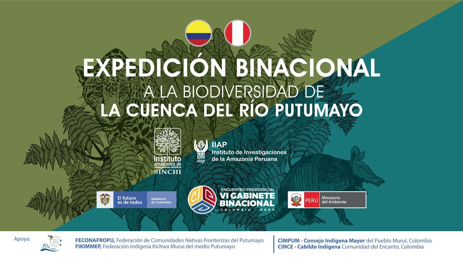 Así será la Expedición Binacional a la Cuenca del río Putumayo entre Perú y Colombia