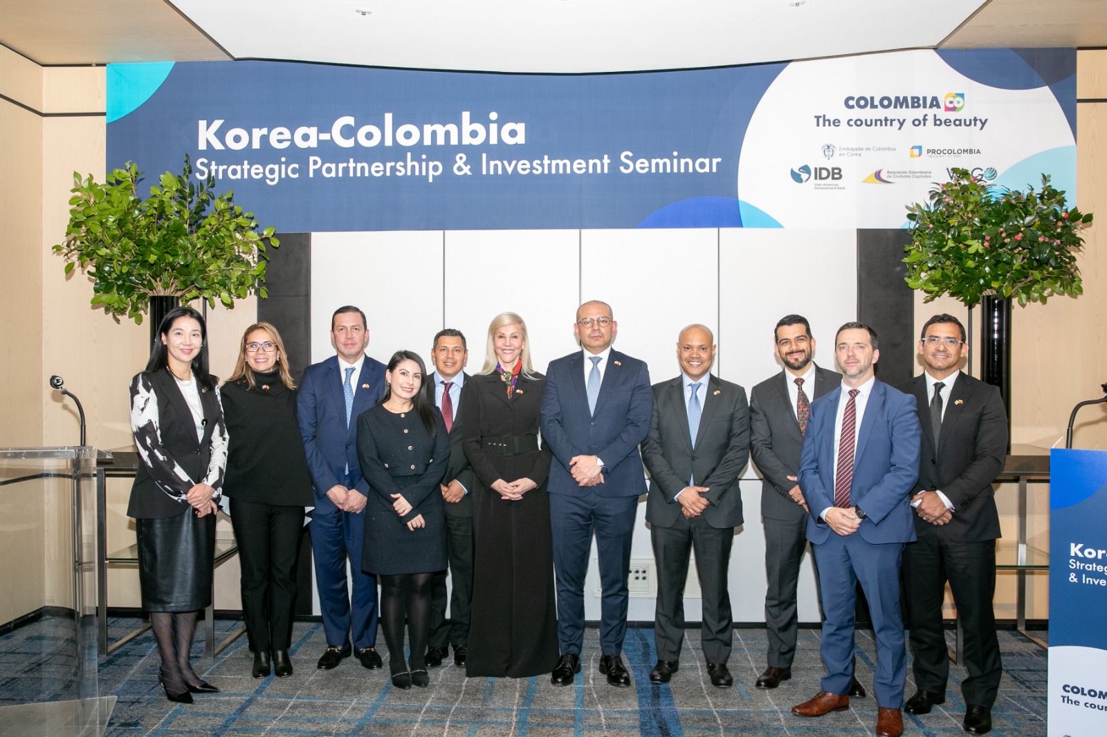 Fructífera jornada el desarrollo del primer día de la visita de entidades colombianas locales nacionales y territoriales a Corea del Sur 