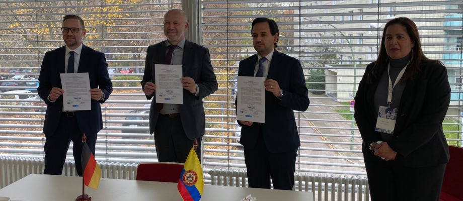 Colombia y Alemania acuerdan trabajar en la consolidación del Centro Regional de Formación y Capacitación en Energías Renovables