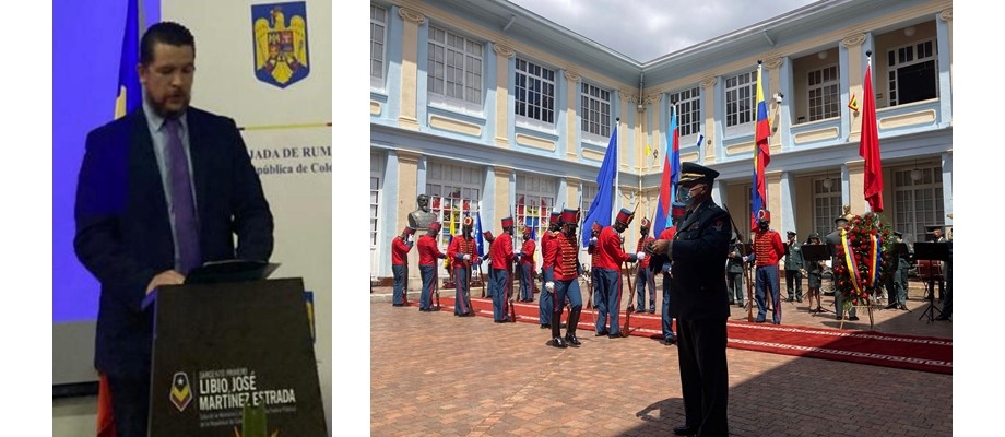 Director de la Academia Diplomática dictó la conferencia “Integración regional en América Latina” y asistió a la conmemoración del 163° aniversario de la Unión de los Principados Rumanos