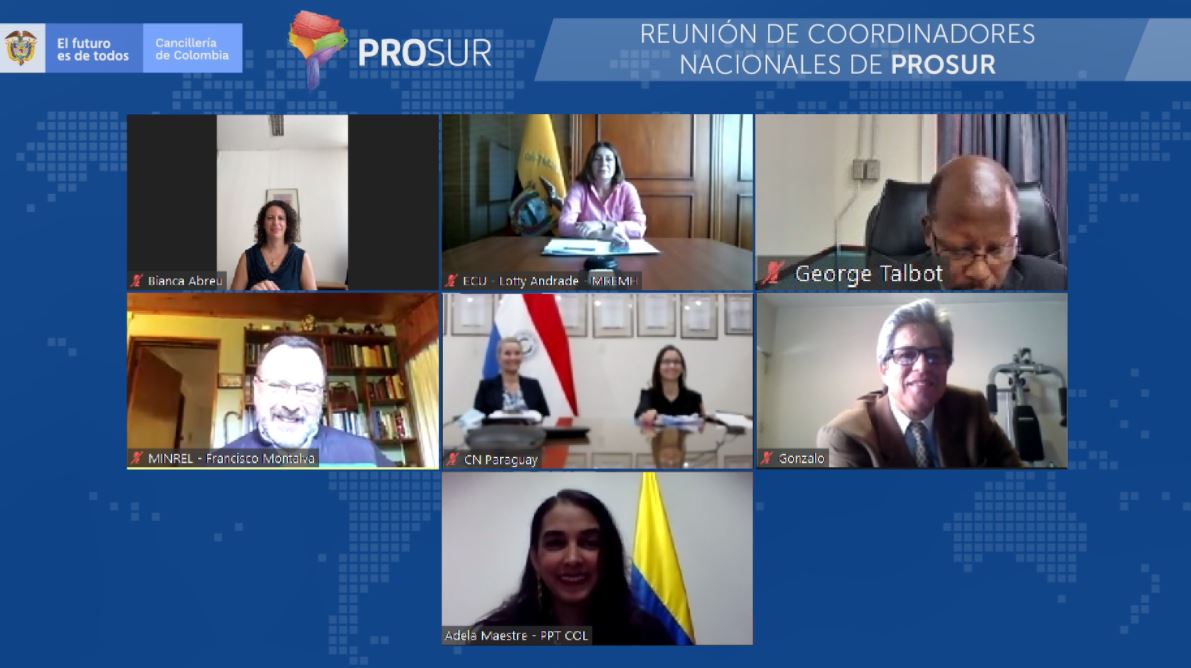 Coordinadores Nacionales se reúnen para revisar los avances y próximos eventos