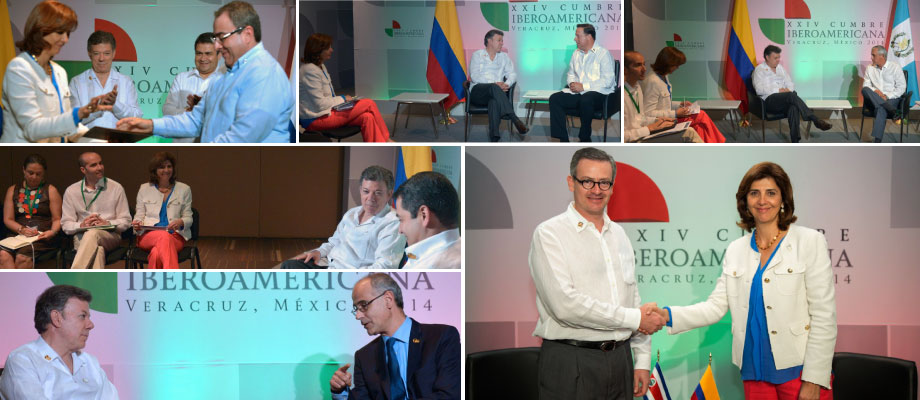 Reuniones bilaterales XXIV Cumbre Iberoamericana 
