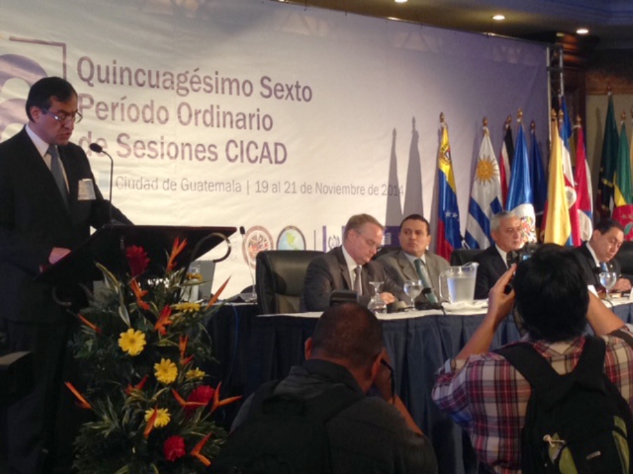 Con resultados significativos Colombia entrega en Guatemala la Presidencia de la Comisión Interamericana para el Control del Abuso de Drogas