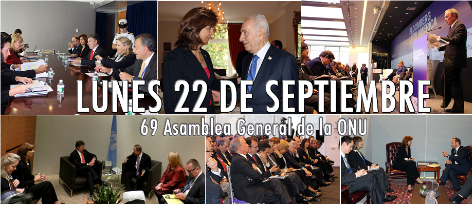 Resumen de noticias: Lunes 22 de septiembre, 69º periodo de la Asamblea General de las Naciones Unidas 