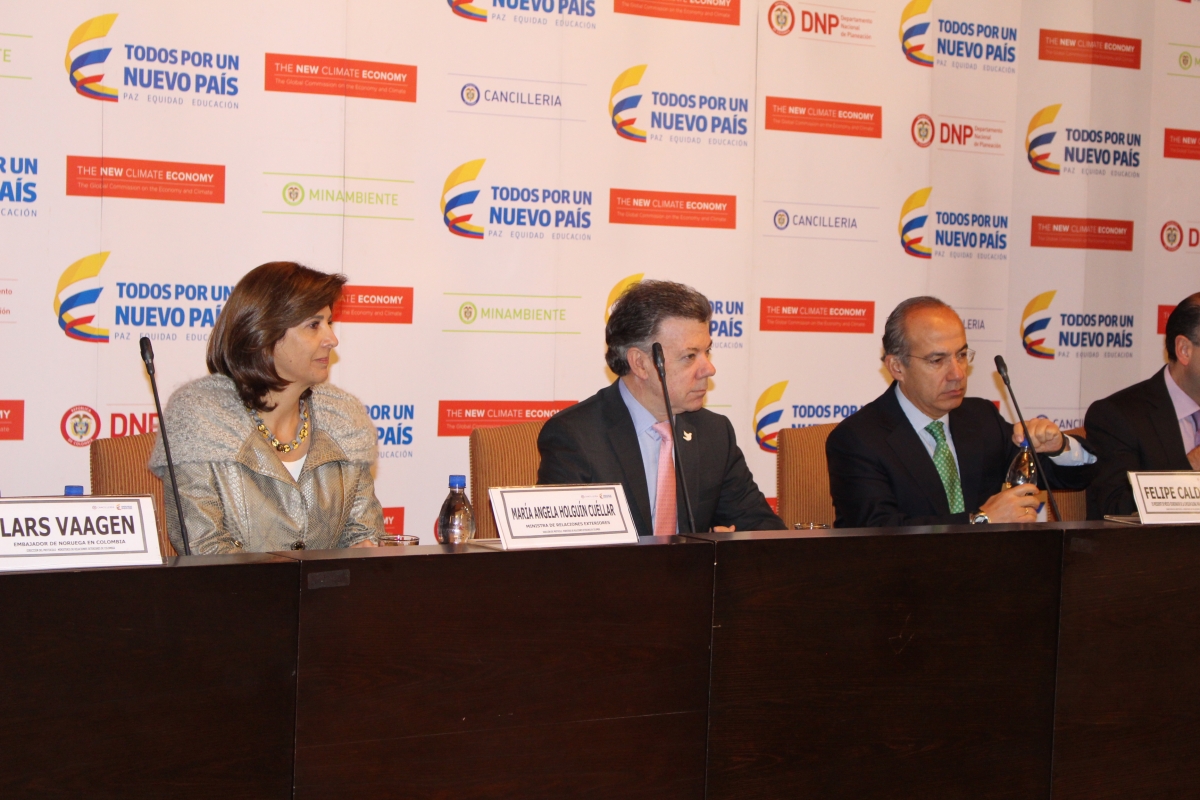 Como “oportuno” calificó el Presidente Juan Manuel Santos el informe de ‘La Nueva Economía del Clima’