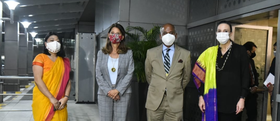 Vicepresidente y Canciller llega a la India para culminar la Misión de Colombia en Salud, Ciencia y Tecnología