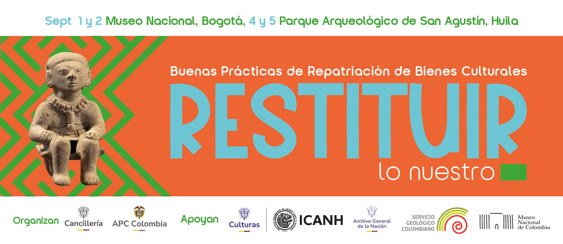 Buenas prácticas de repatriación de bienes culturales - Banner