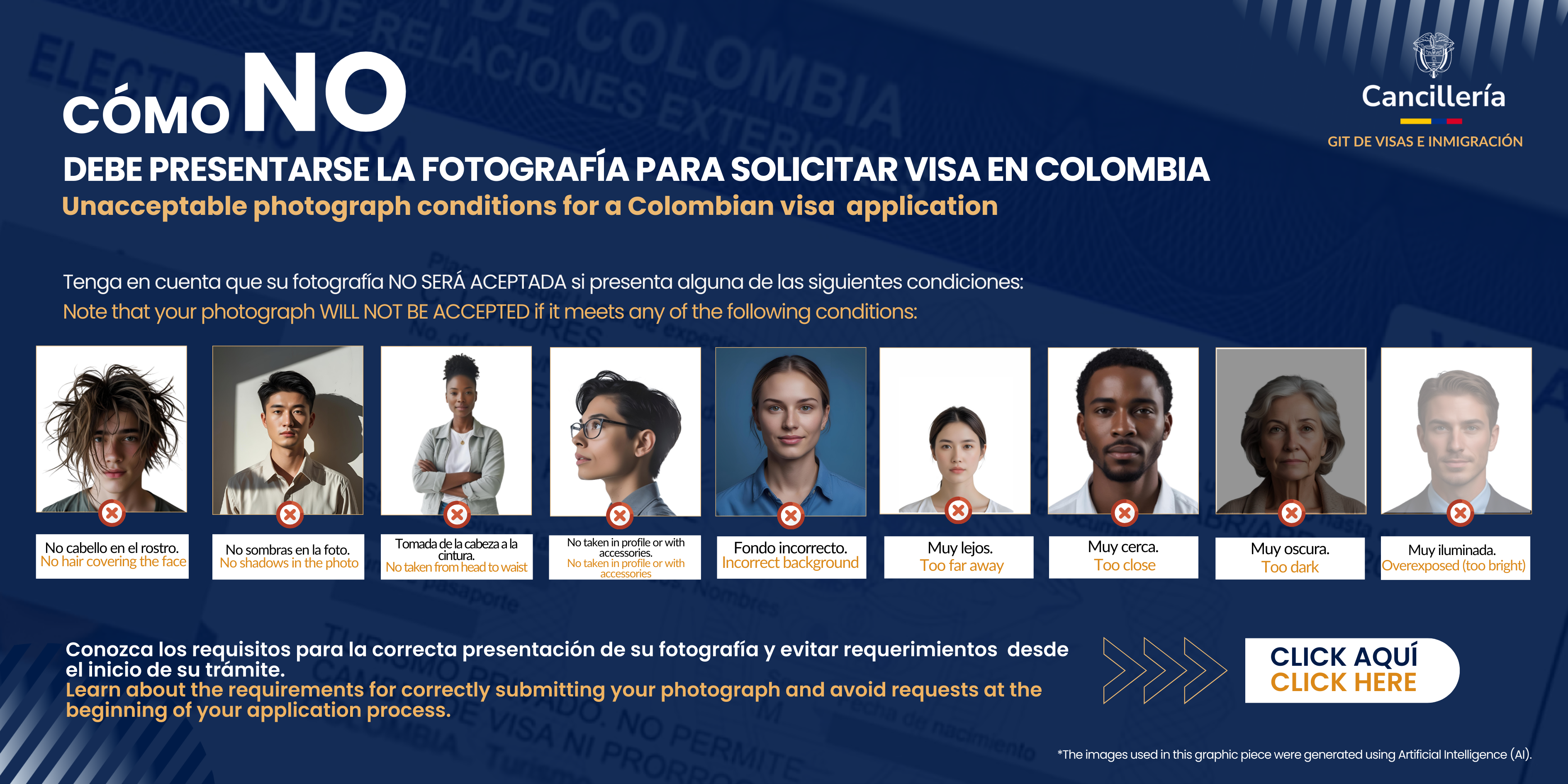 Banner fotografia para visa 