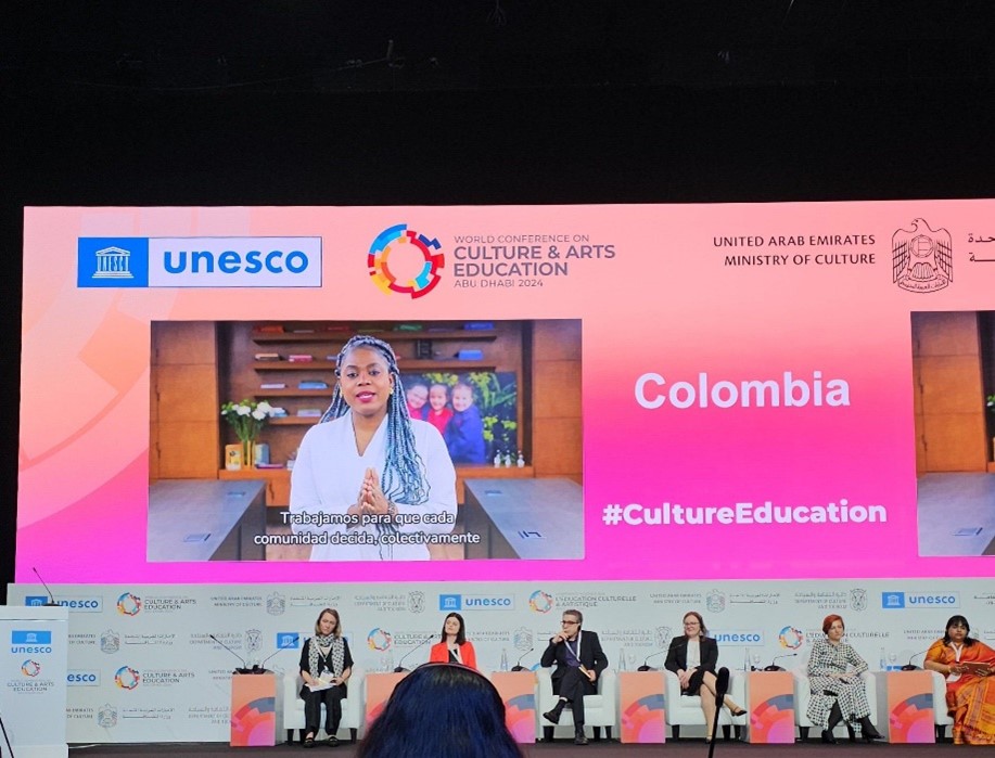 Colombia participó en la Conferencia Mundial sobre Educación Cultural y Artística de la UNESCO 