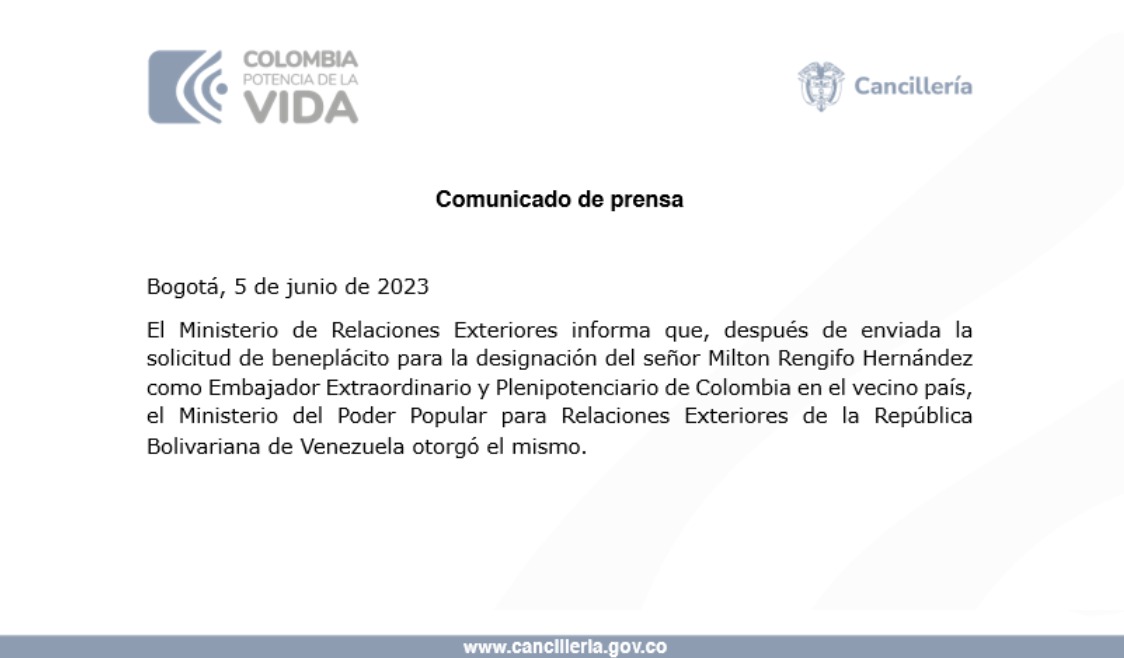 Comunicado