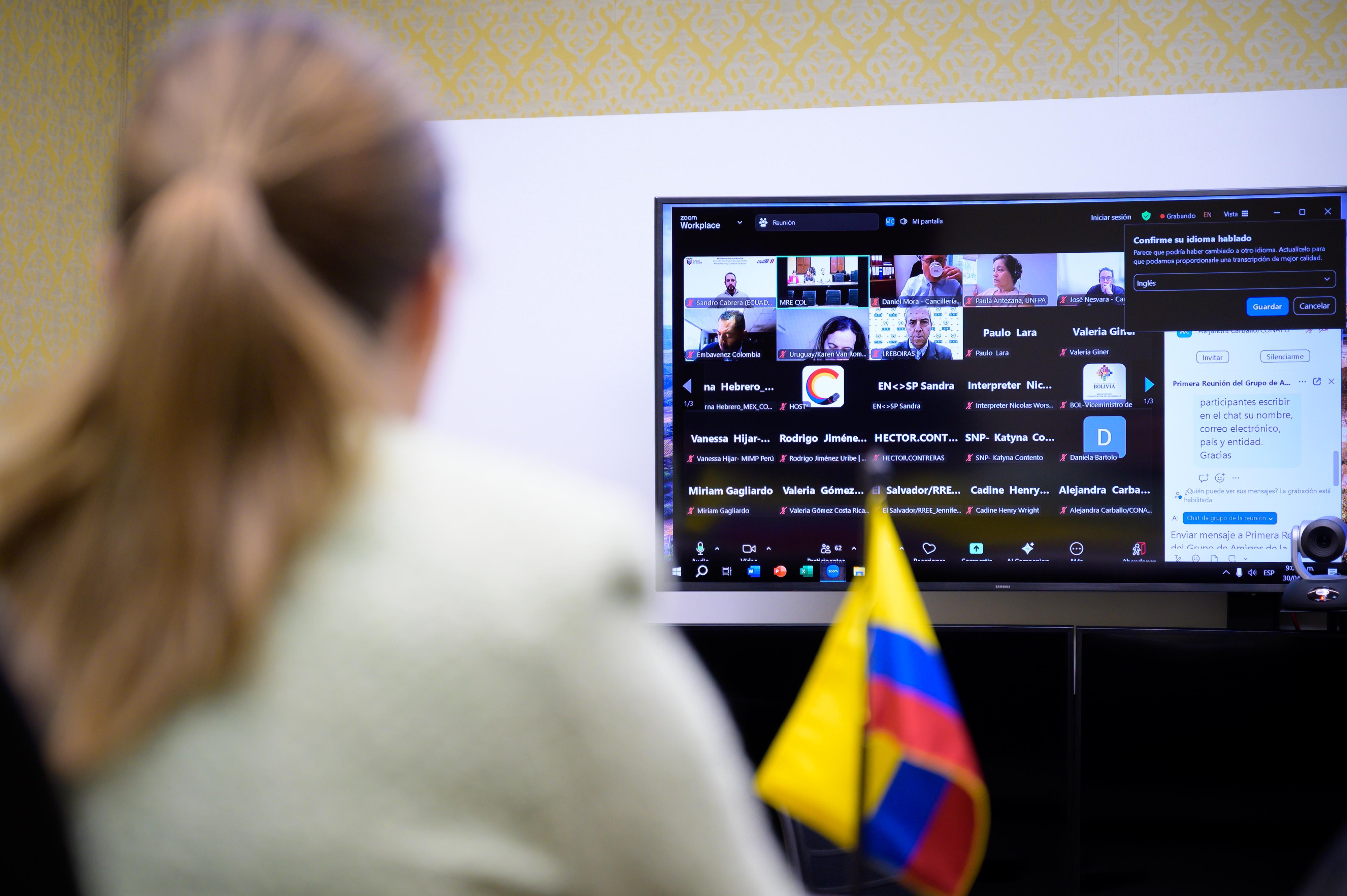 Cancillería lidera primera reunión del Grupo de Amigos sobre derechos de personas con discapacidad y agenda de población y desarrollo