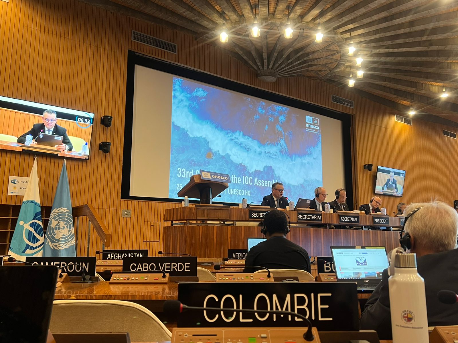 Colombia fue elegida miembro del Consejo Ejecutivo de la Comisión Oceanográfica Intergubernamental de la UNESCO