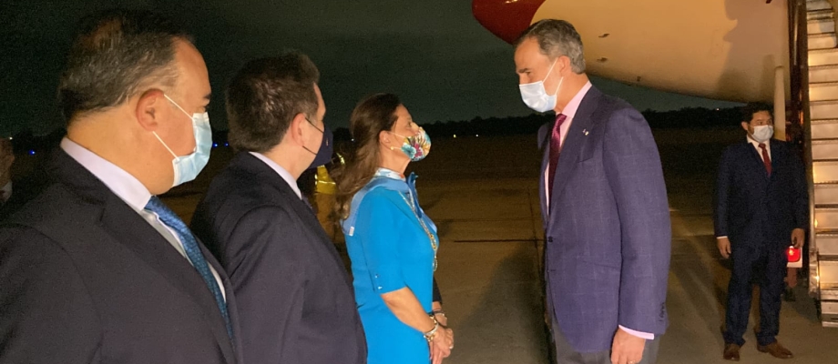 La Vicepresidente y Canciller recibió a Su Majestad el Rey Felipe VI de España en Barranquilla
