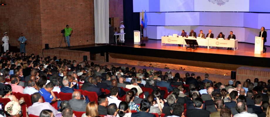 La Viceministra de Relaciones Exteriores, Patti Londoño, asistió a la instalación del VII Foro Urbano Mundial que se realiza en Medellín. Foto: Javier Casella - SIG. 