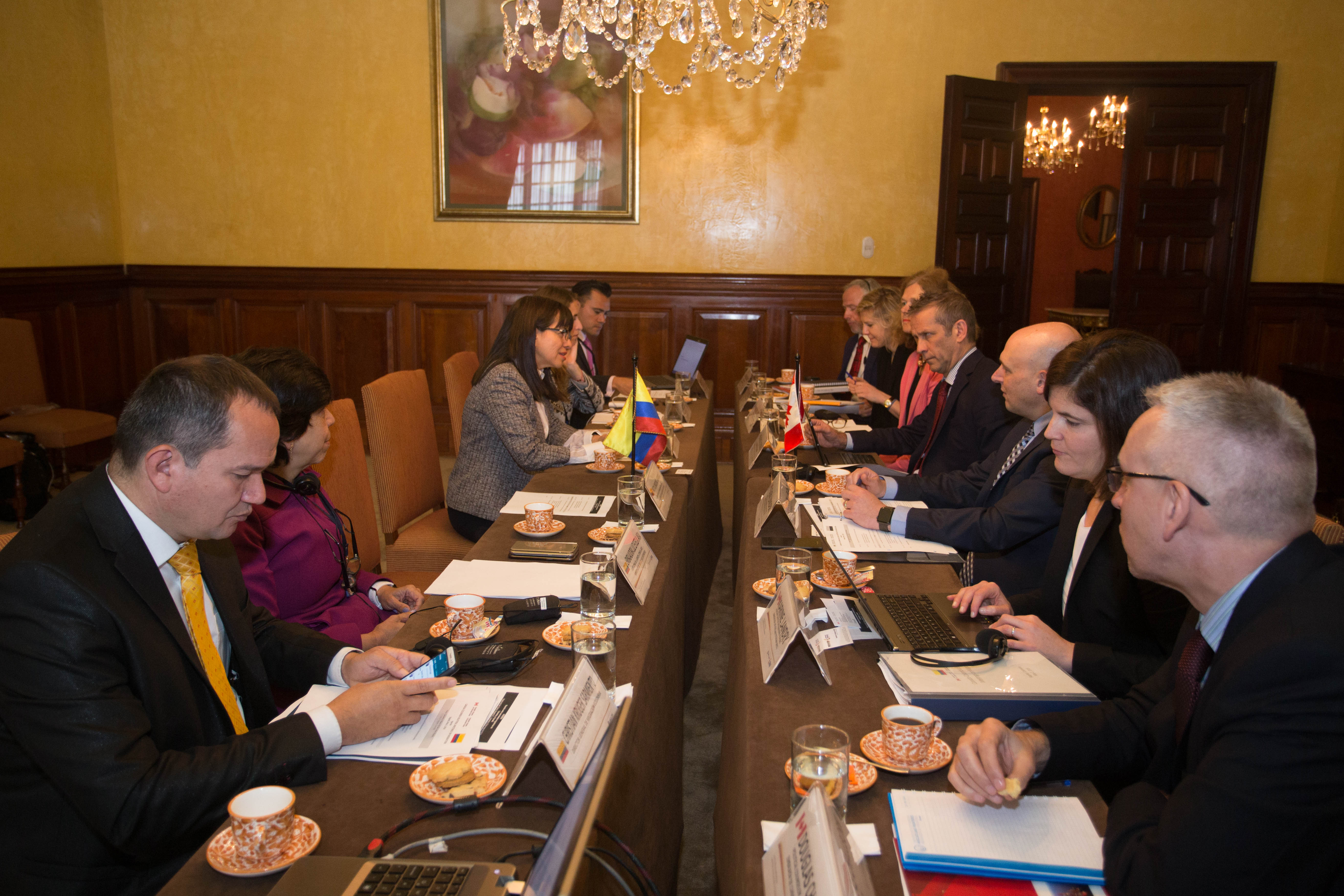 Colombia y Canadá se reunieron para dialogar sobre temas migratorios y consulares en 2018