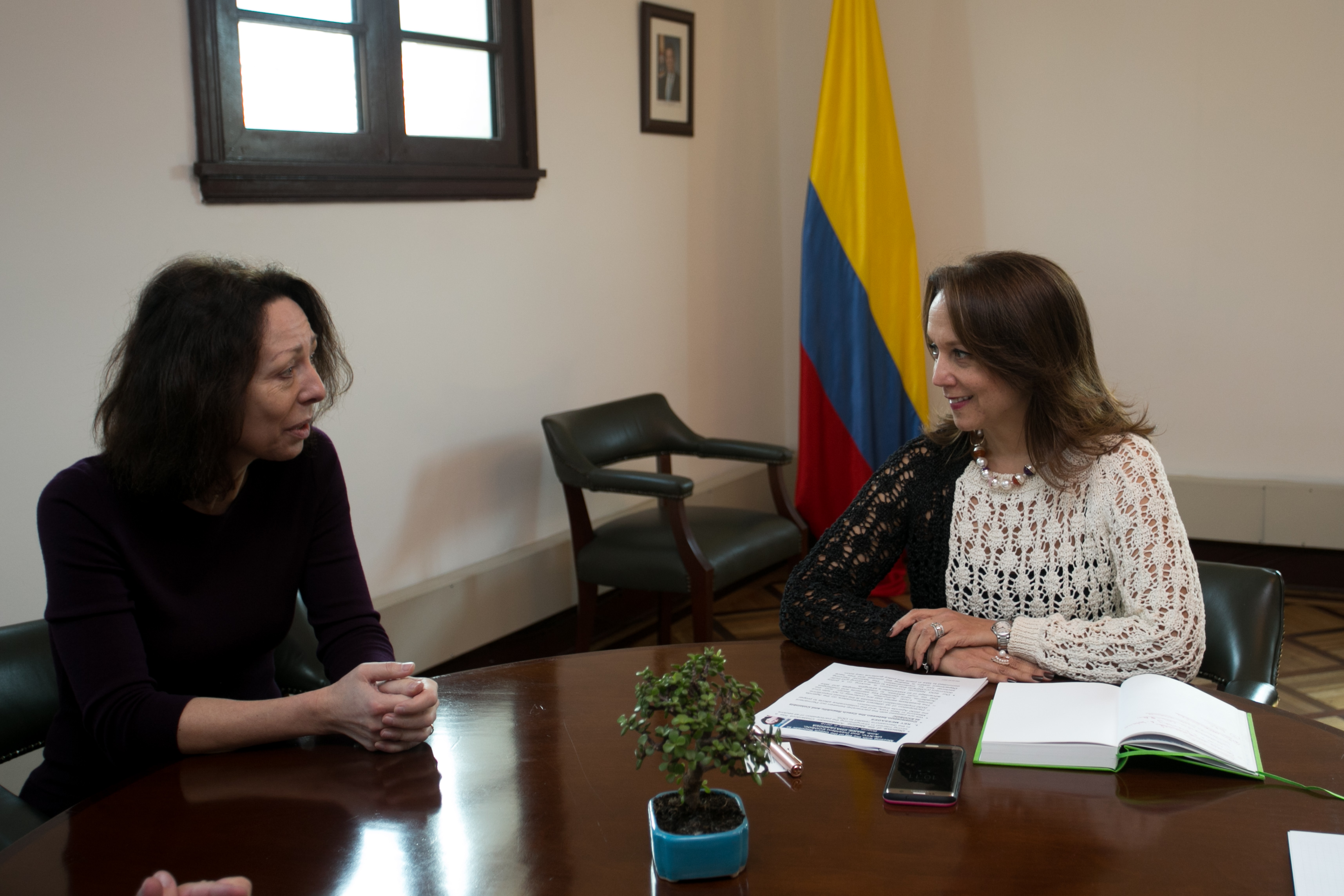 Viceministra de Asuntos Multilaterales de Cancillería dialogó con la Embajadora de República Checa ante Naciones Unidas sobre la Agenda 2030 y los ODS