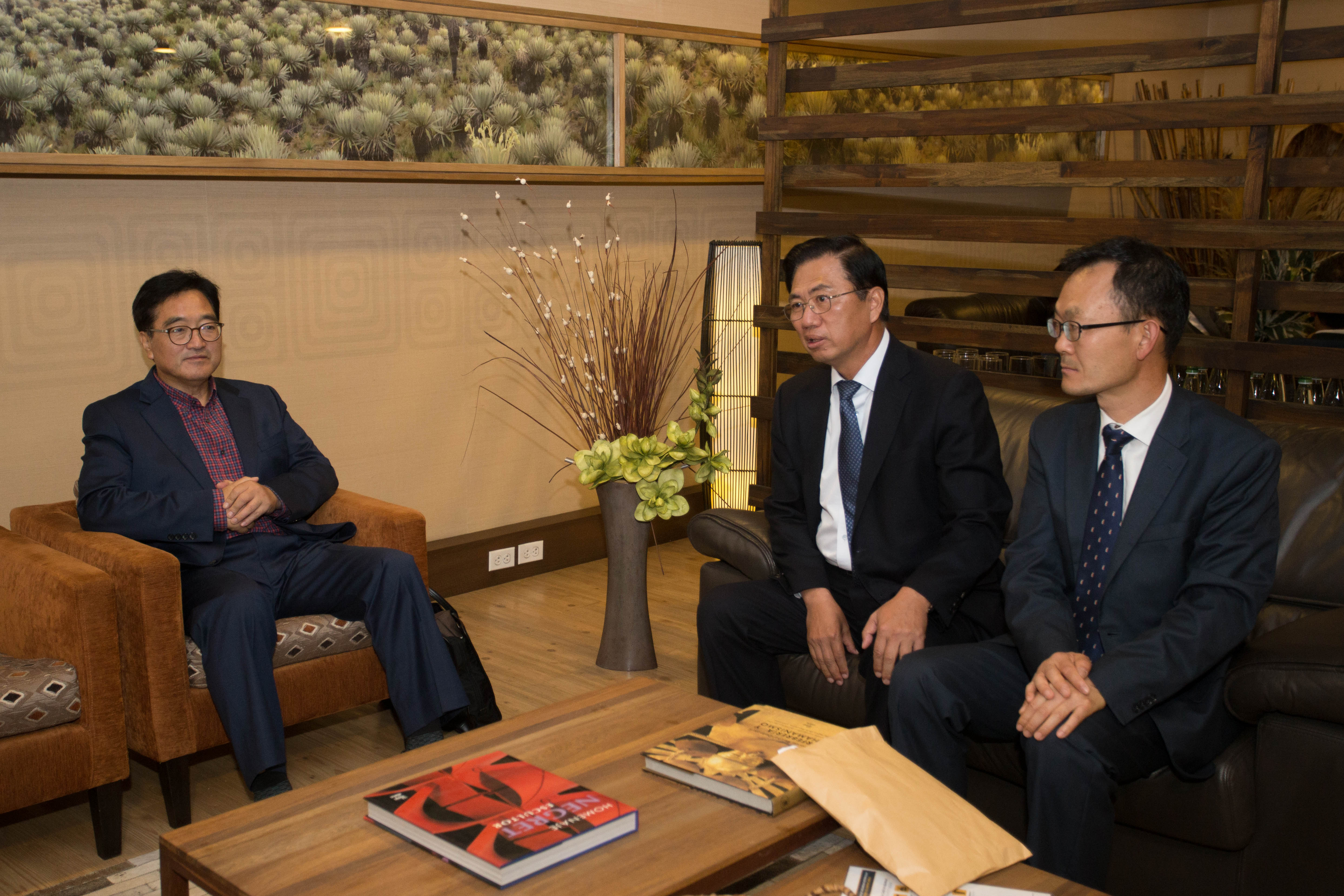 Delegación de Corea llegaron a Bogotá para asistir a la posesión del Presidente Iván Duque