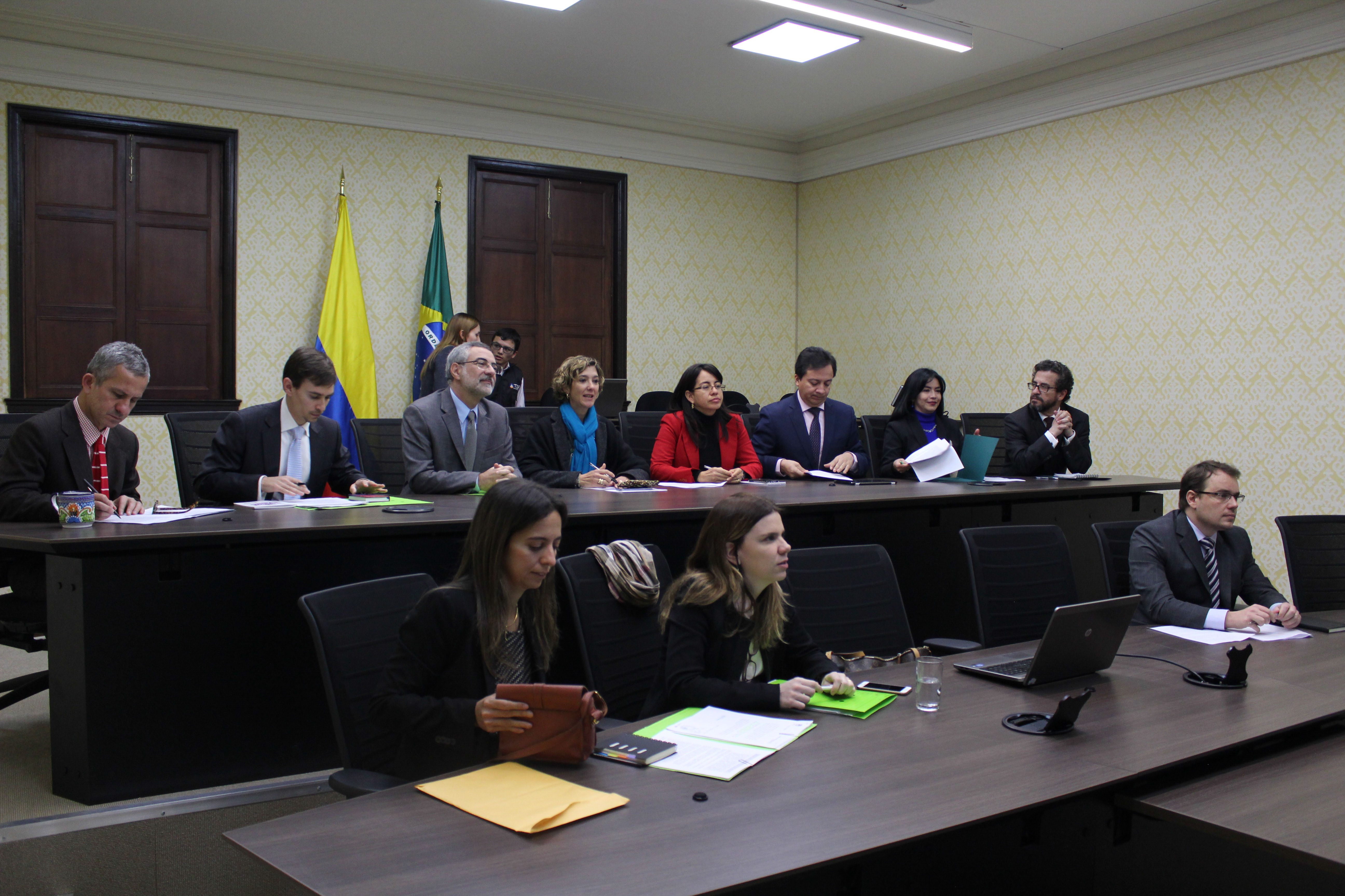 Colombia -  Brasil revisaron avances de los temas de la agenda bilateral