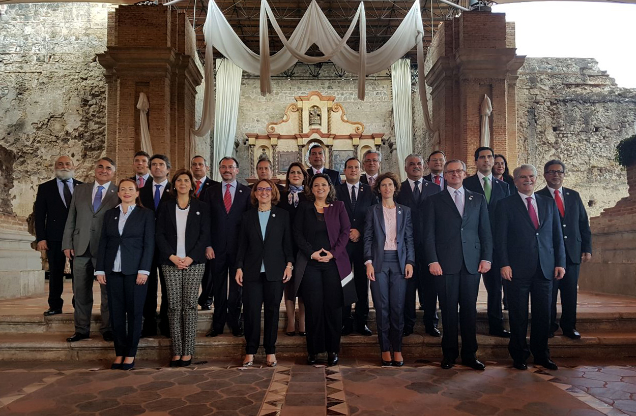 Así se desarrolló la II Reunión de Ministros de Relaciones Exteriores de la Conferencia Iberoamericana, en la que participó la Canciller Holguín 