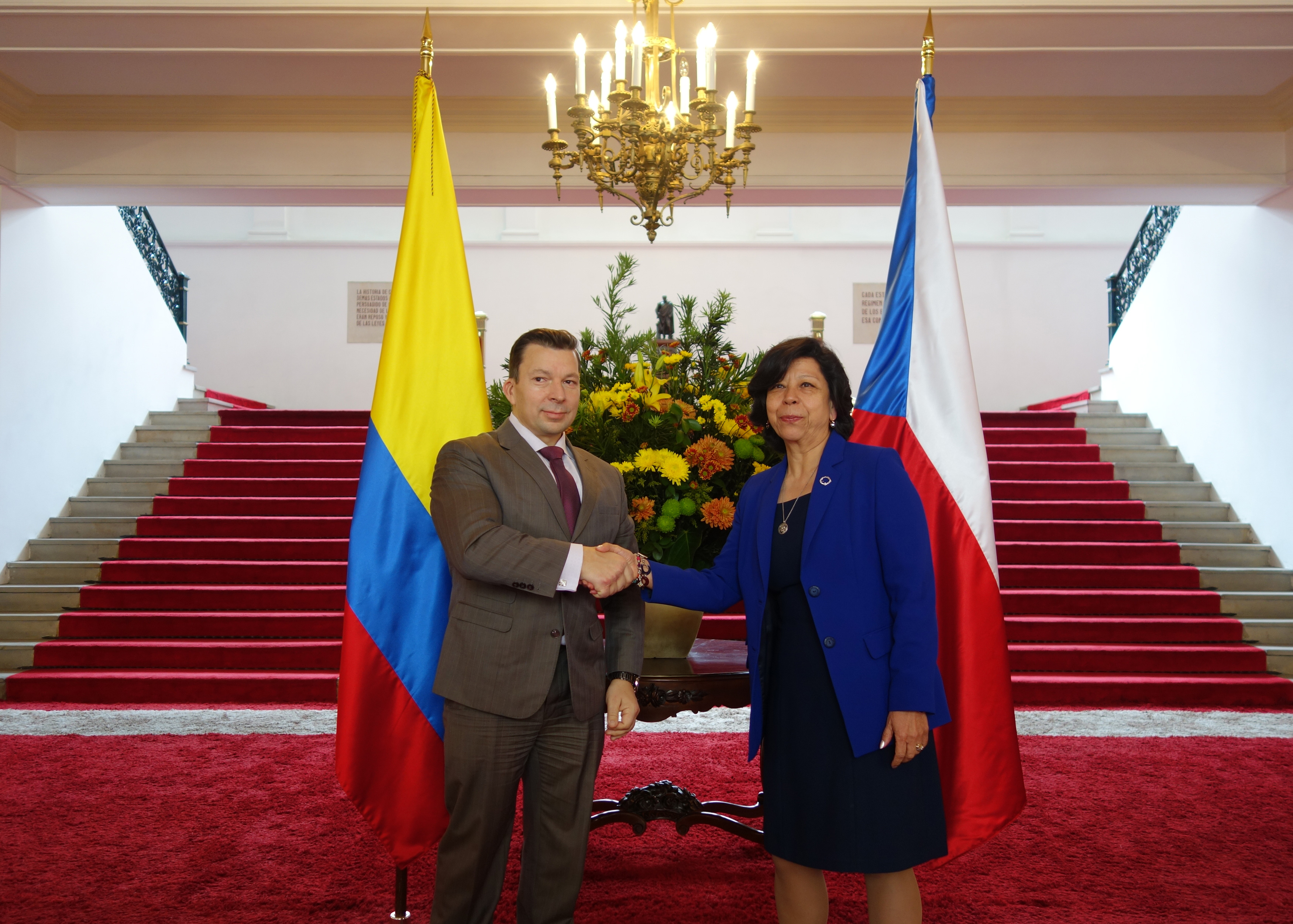 Estabilización y convivencia pacífica, asuntos económicos, comerciales y de cooperación, algunos de los temas abordados por Colombia y República Checa 
