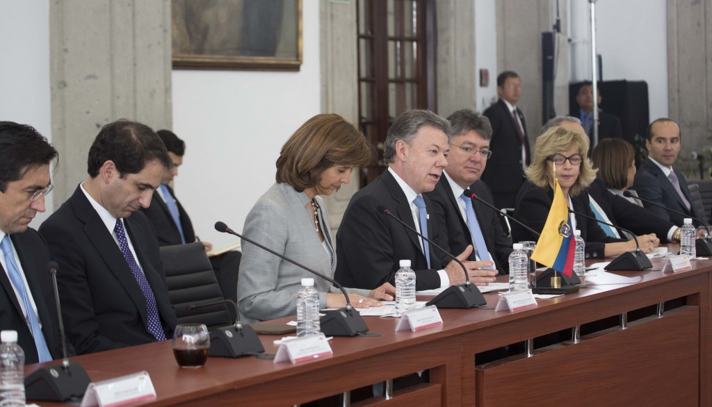 Visita del Presidente en México