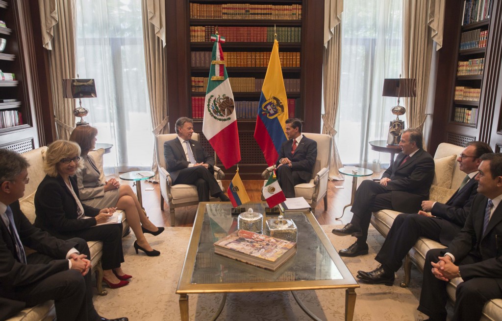 Visita del Presidente en México