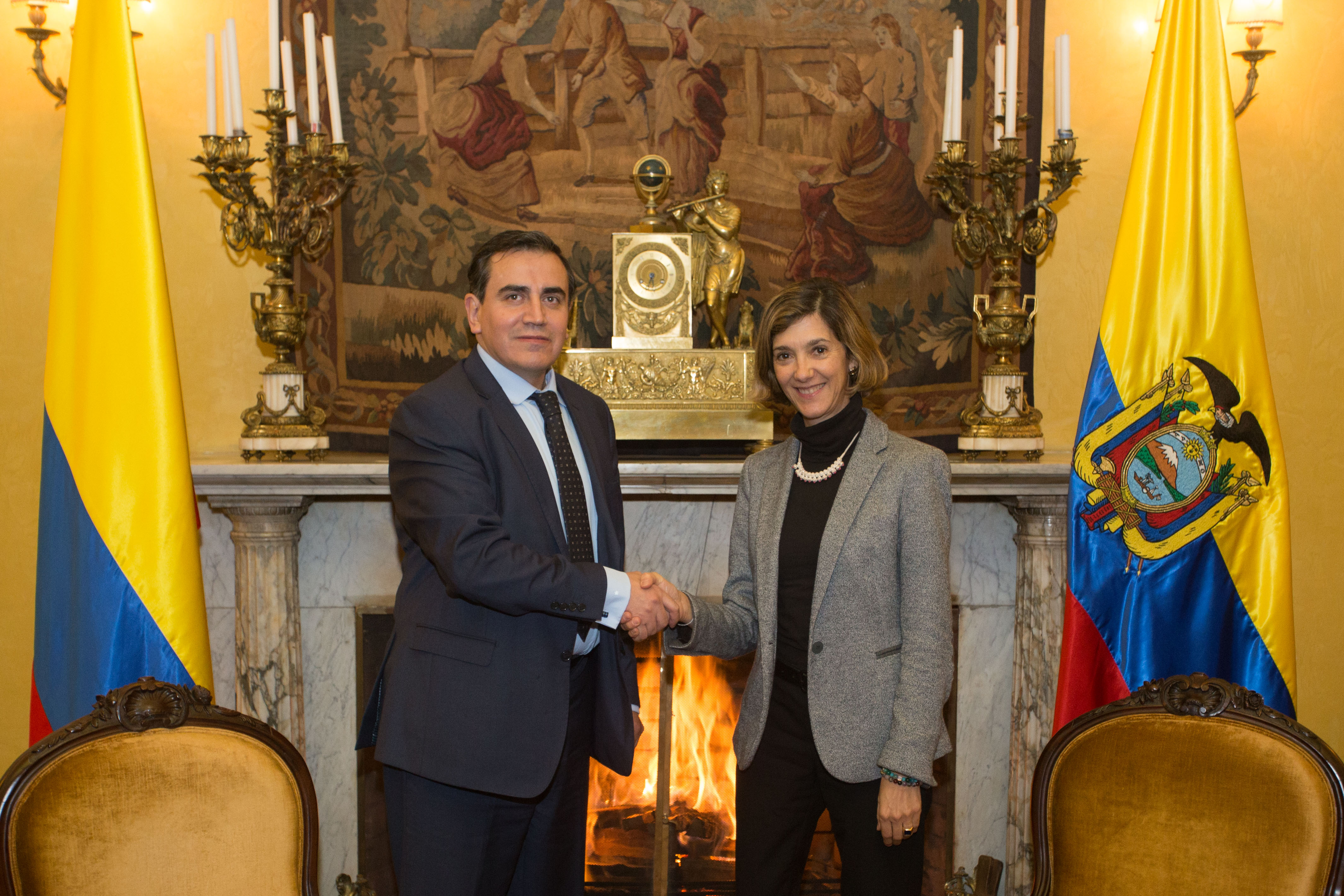 Los Viceministros de Colombia y Ecuador sostuvieron encuentro en Bogotá
