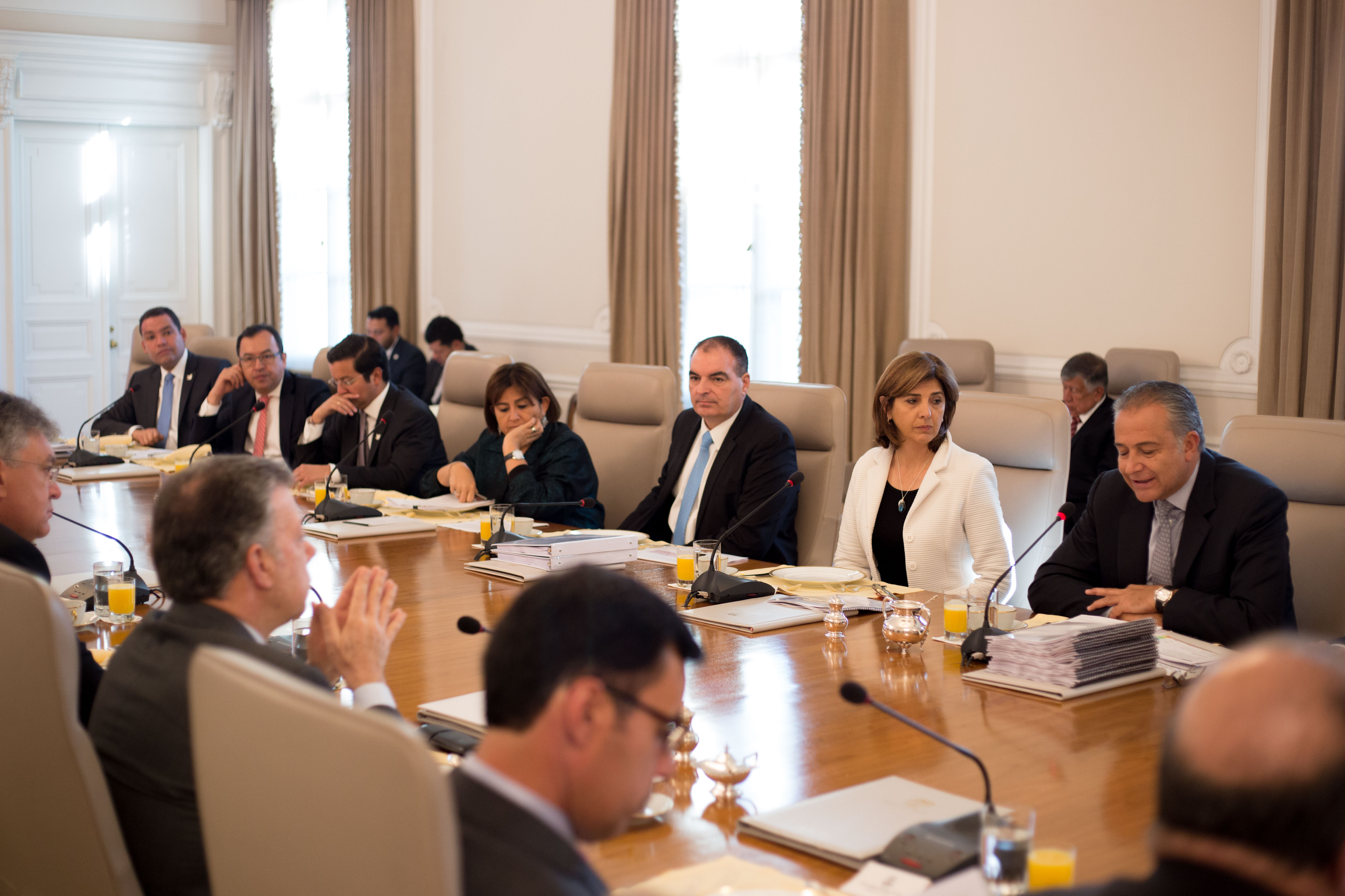 Canciller Holguín participó en Consejo de Ministros en el que se hizo un balance de la visita del Papa Francisco