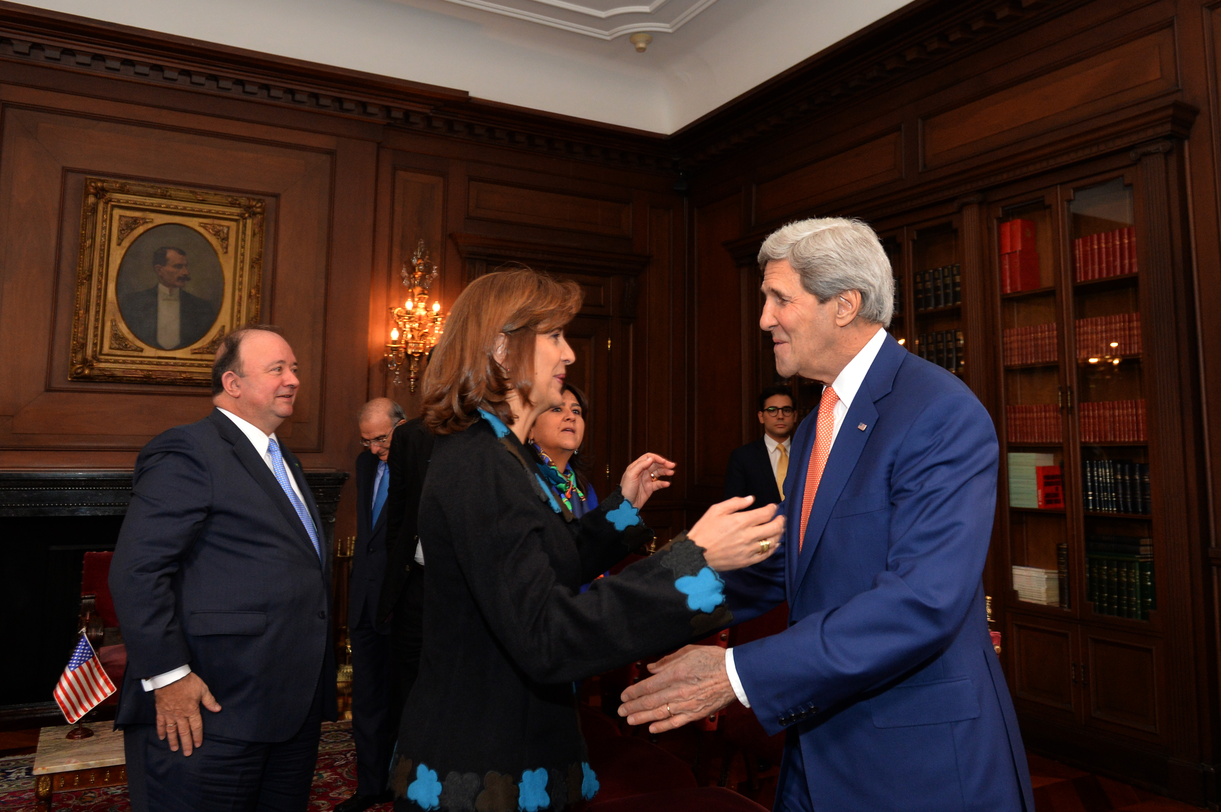 Kerry en Colombia, Canciller, Estados Unidos, Vicepresidente