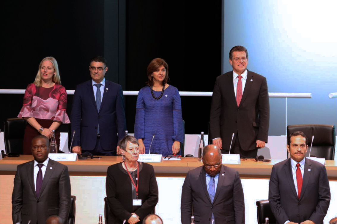 Canciller Holguín participa en Cumbre One Planet sobre el cambio climático