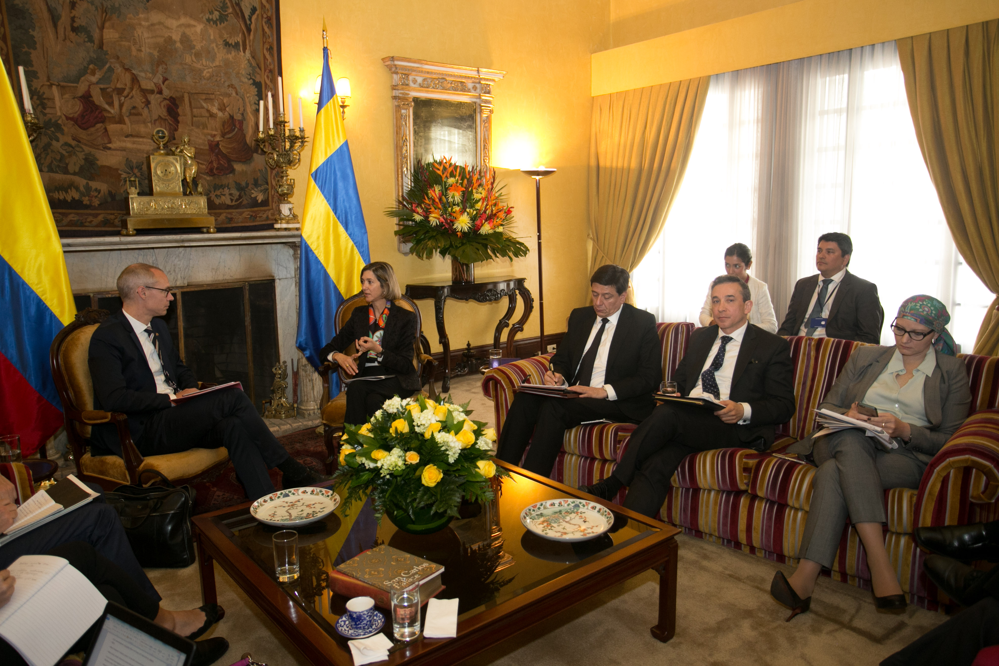 Colombia y Suecia buscan ampliar y diversificar los lazos comerciales, promover los flujos de inversión e incrementar el turismo