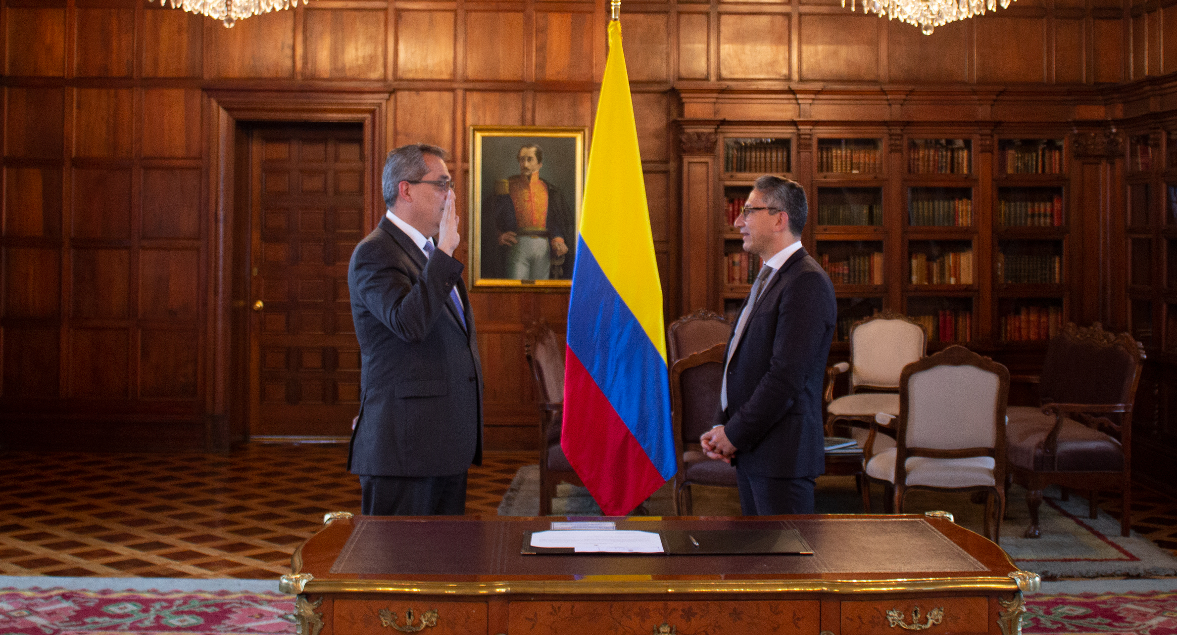 Embajador de Carrera Diplomática y Consular, Juan José Quintana Aranguren, asumió el cargo de Director de Derechos Humanos y Derecho Internacional Humanitario 