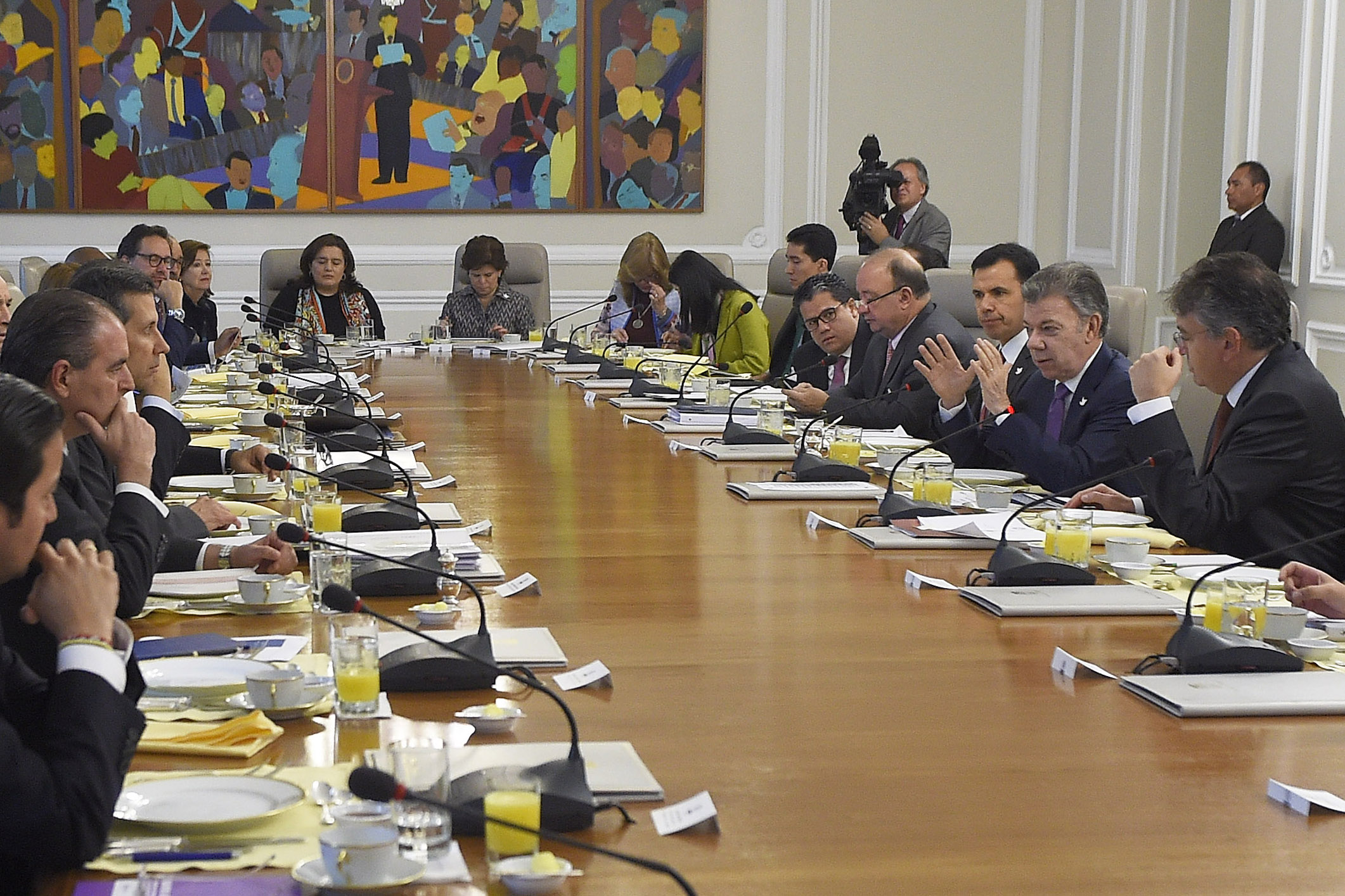 Viceministro Echeverri participó en el Consejo de Ministros liderado por el Presidente 