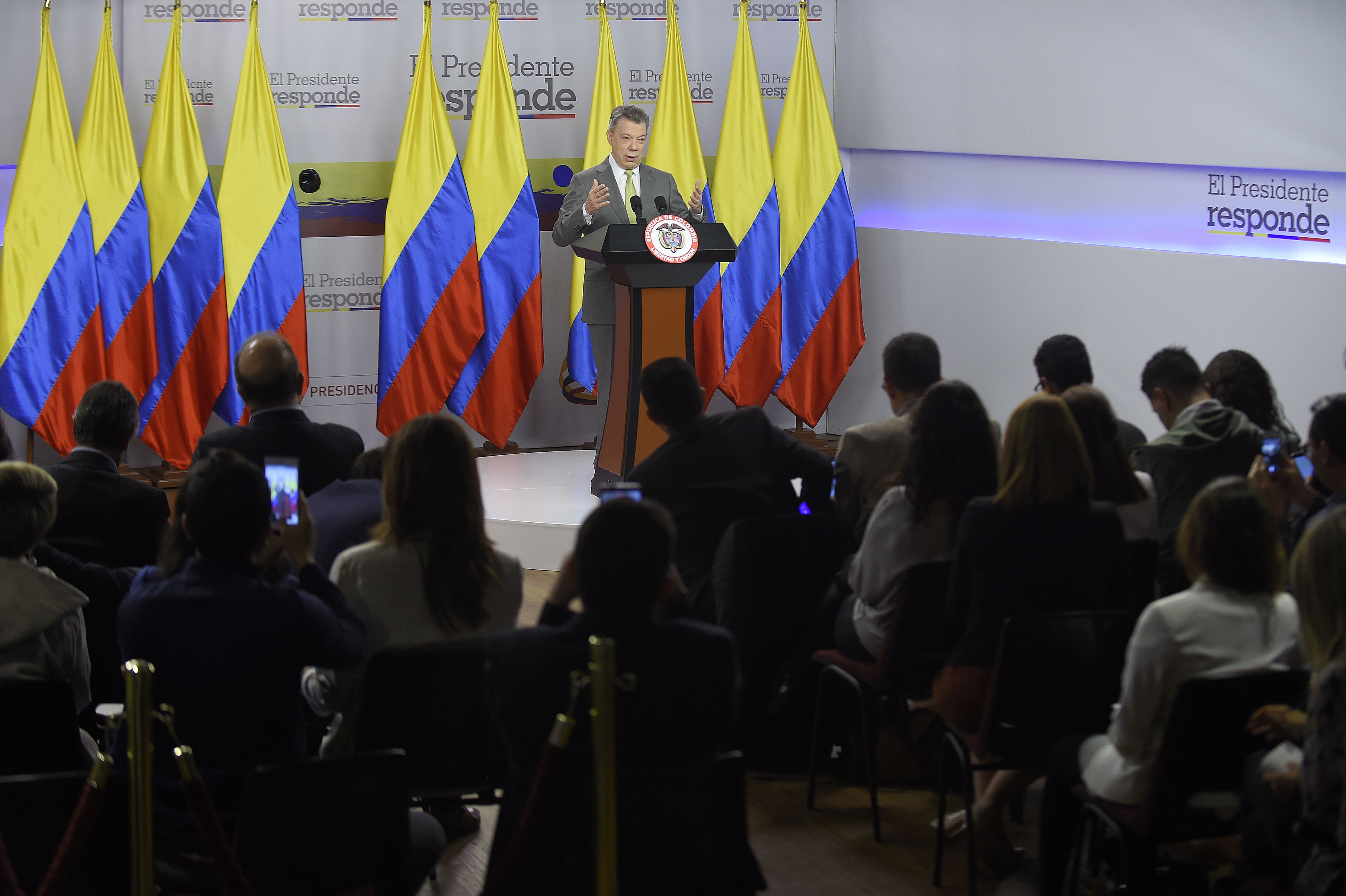 “El mundo está viendo con optimismo nuestro camino hacia la paz. Muchos países nos están apoyando”: Presidente Juan Manuel Santos 