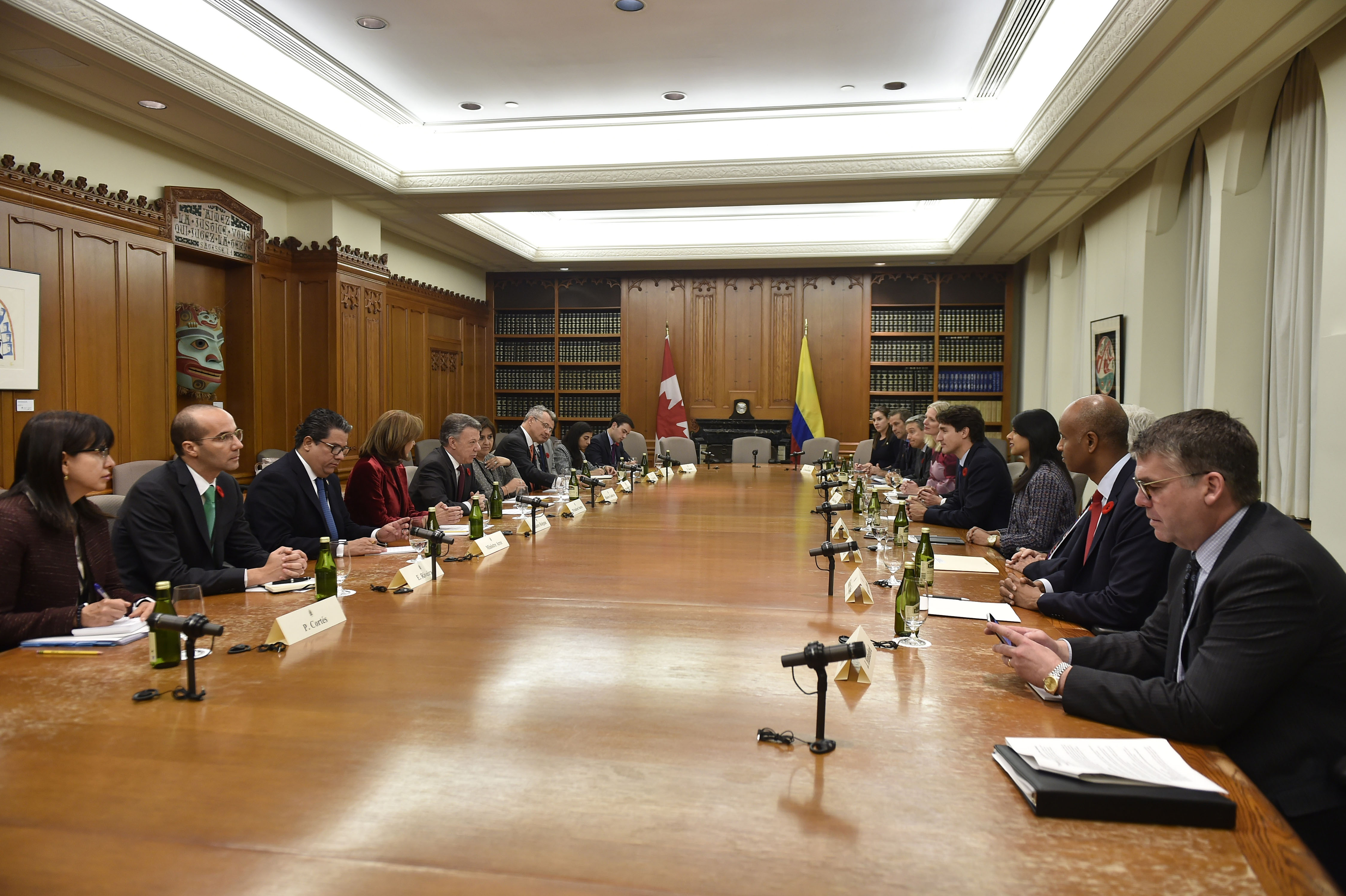 “Canadá más que socio, es un gran amigo de Colombia”: Presidente Juan Manuel Santos