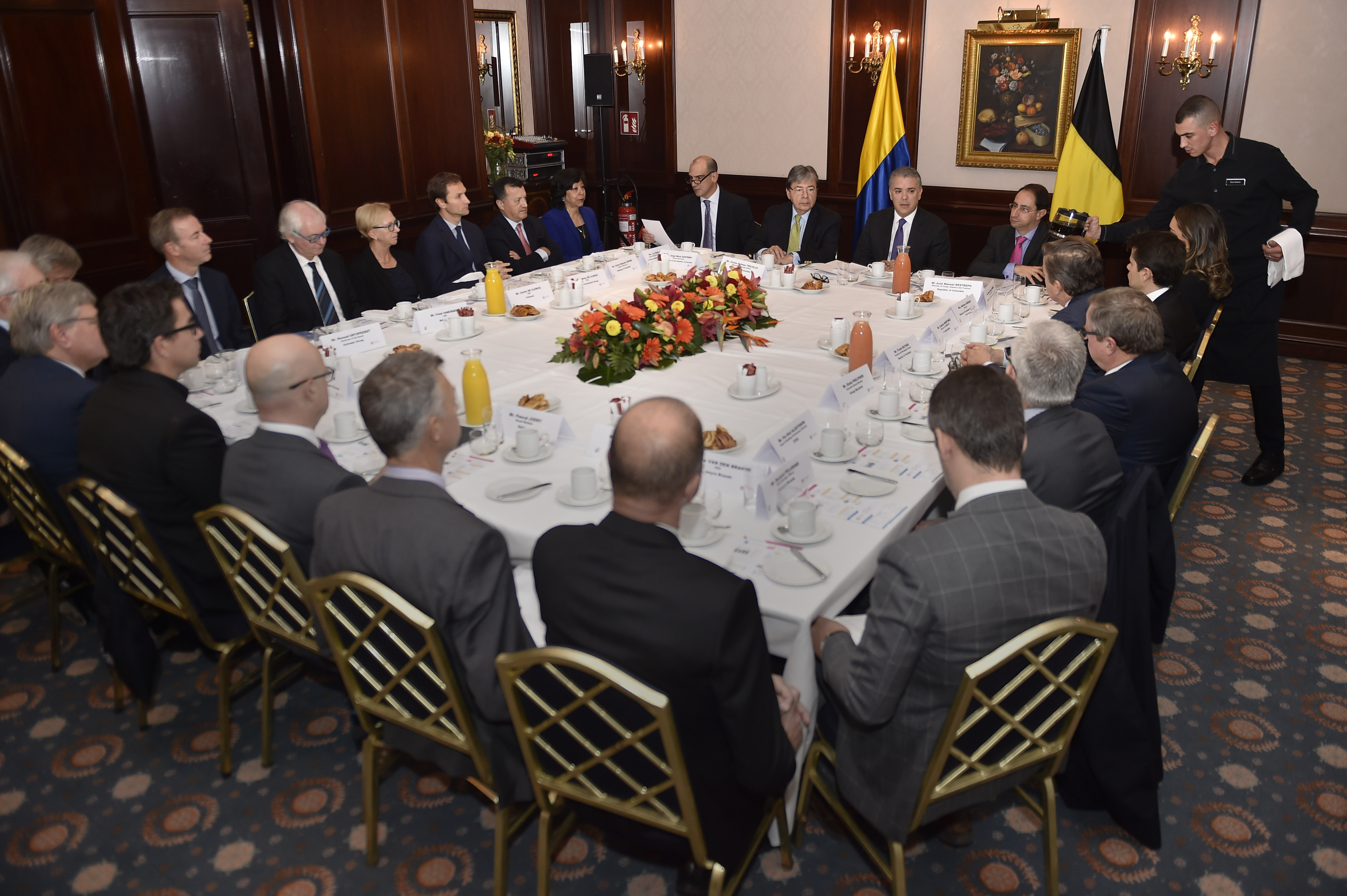 El Presidente Iván Duque sostuvo un desayuno de trabajo con empresarios