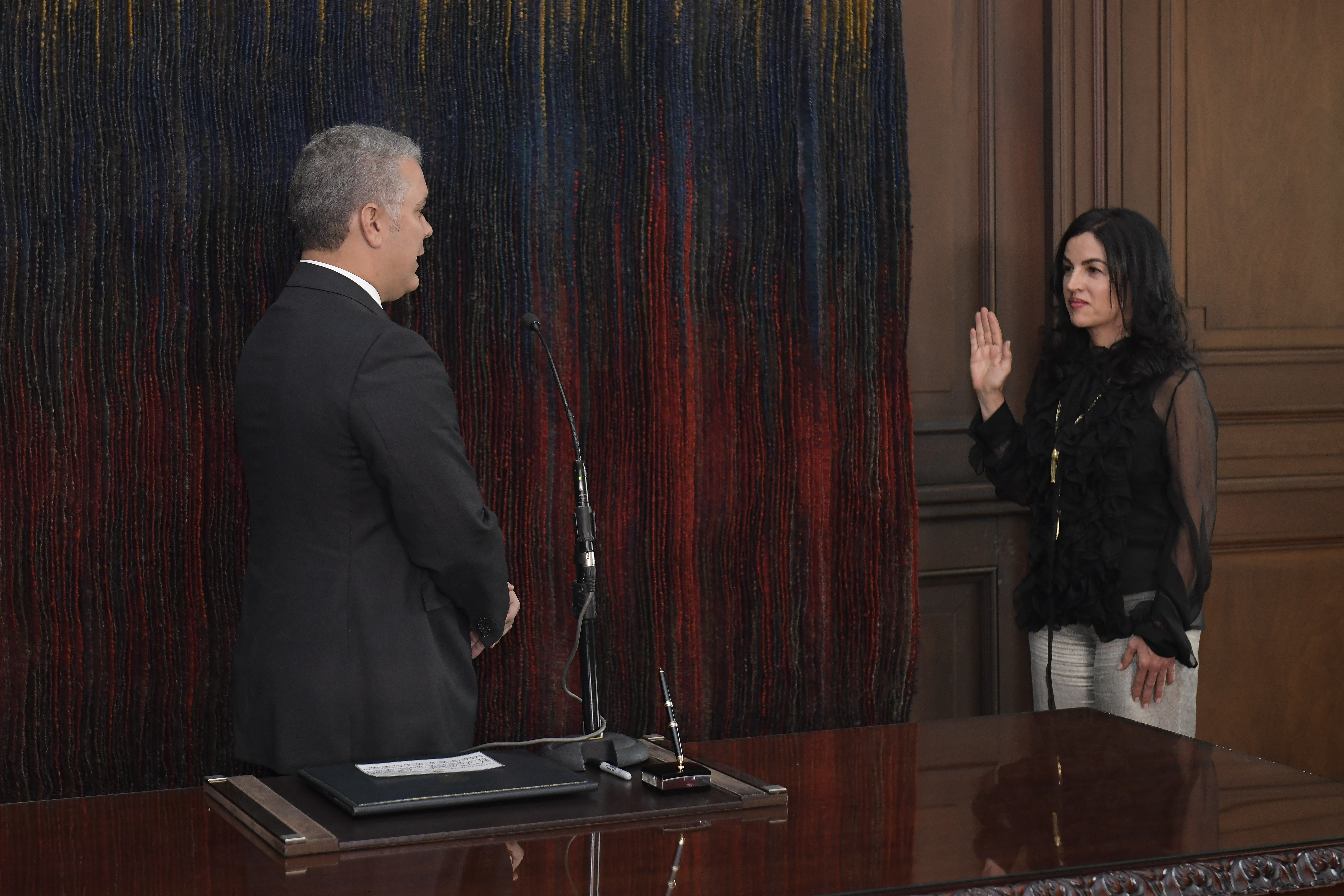 Presidente Iván Duque posesionó a Sofía Gaviria como nueva Embajadora de Colombia ante Suiza
