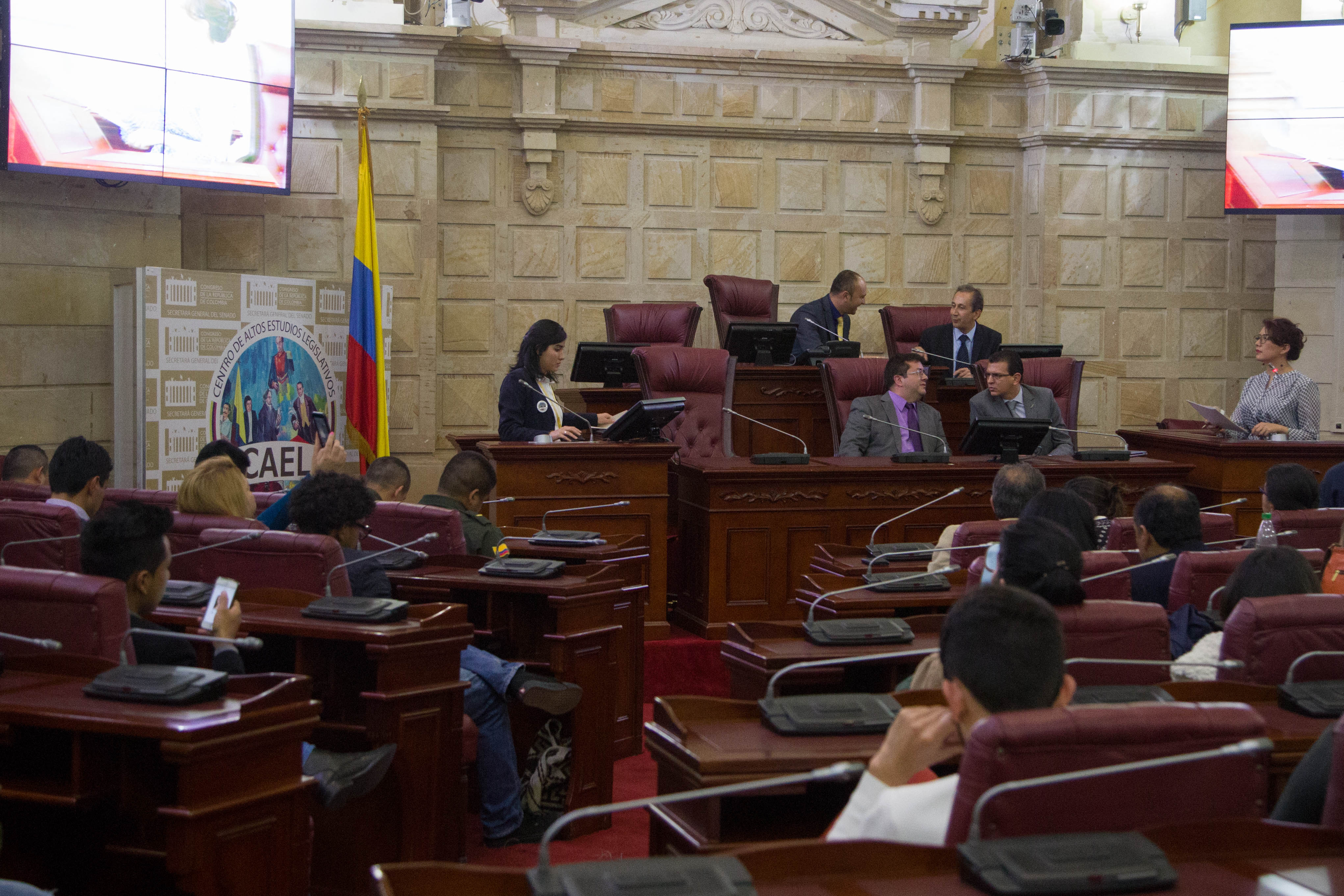 La Academia Diplomática participó en la VII Sesión de la Catedra CAEL con la conferencia 'Los sistemas políticos comparados ¿cuál es el mejor y más estable?'