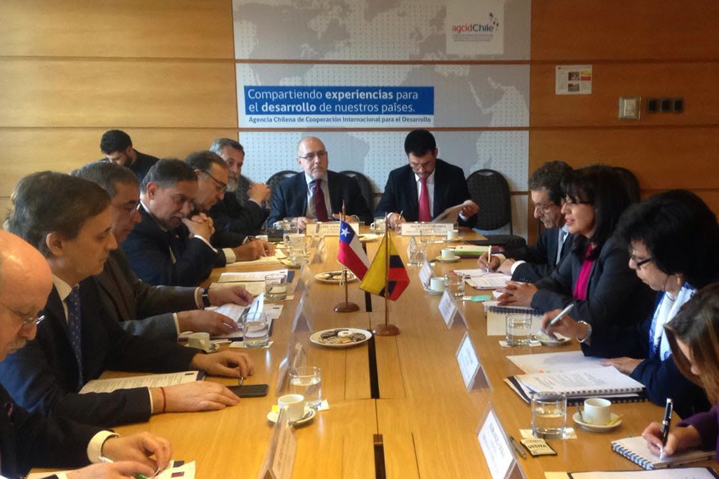 Directora de América y  Directora de Asuntos Migratorios, Consulares y Servicio al Ciudadano se reúnen con sus homólogos de Chile para revisar temas de la agenda bilateral