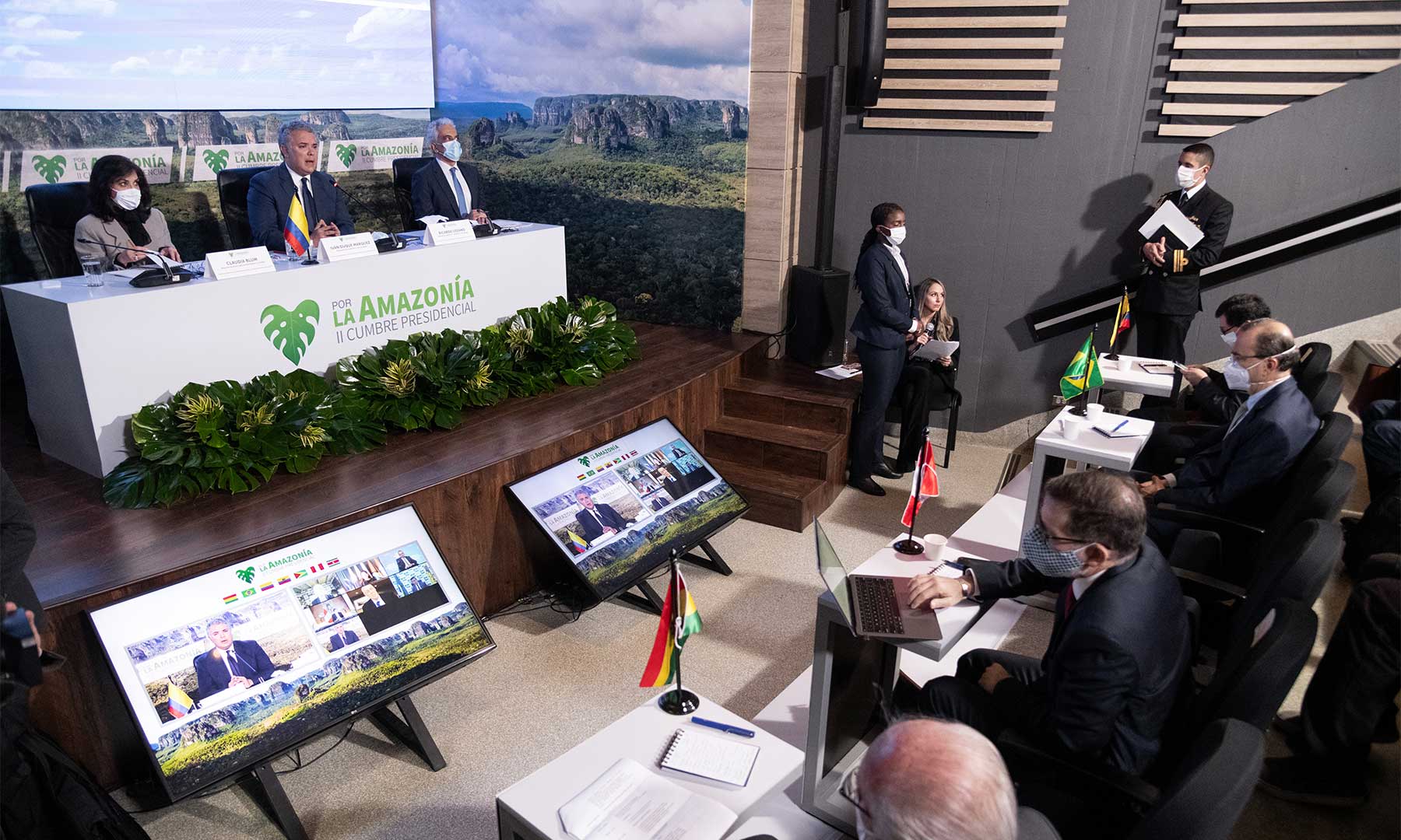 Hoy con esta declaración damos un paso más importante para seguir reafirmando la protección de la Amazonia: Iván Duque