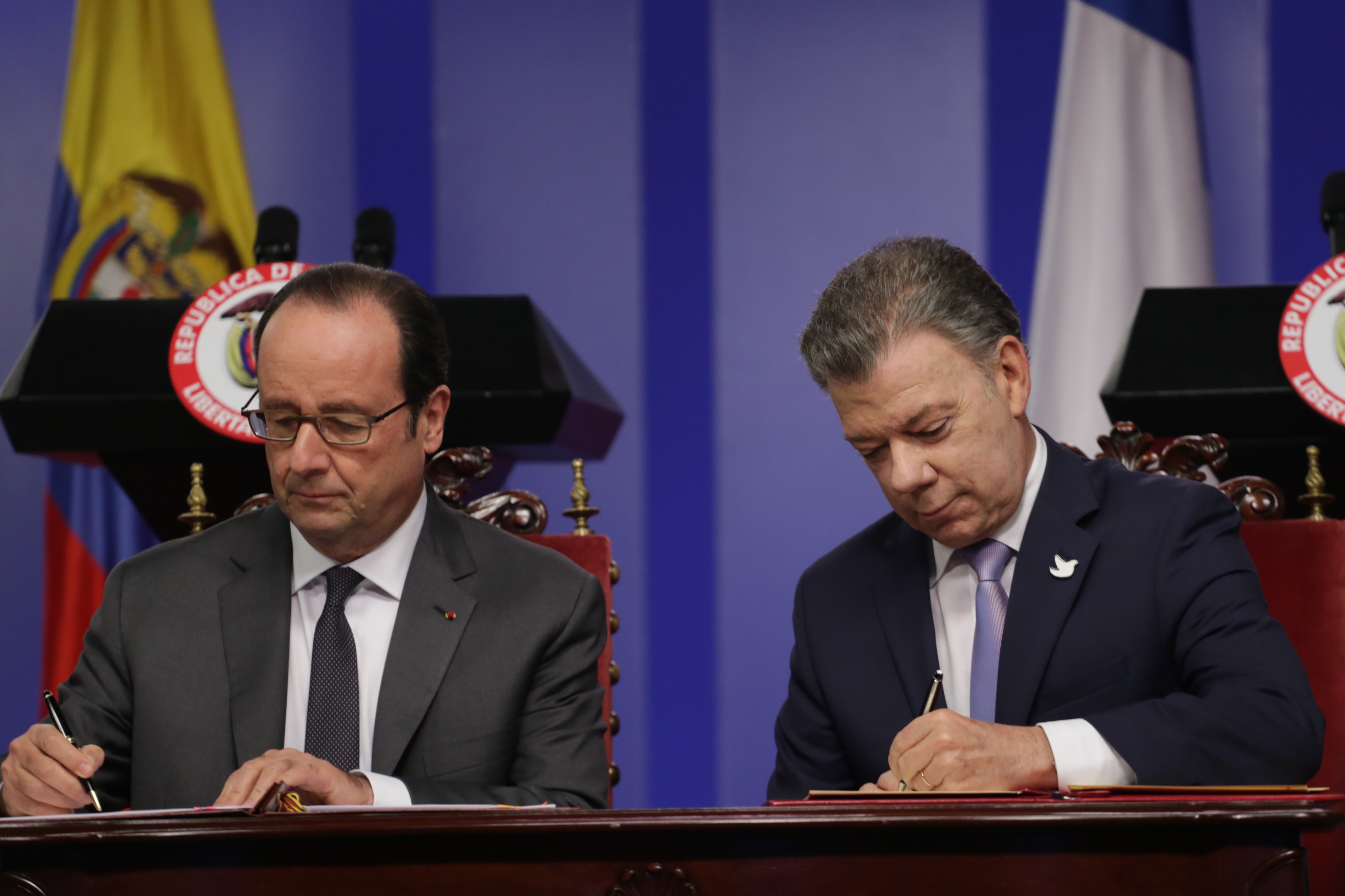 Con ocasión de la visita del Presidente de Francia, Francois Hollande, Colombia y este país europeo tendrán seis nuevos instrumentos de cooperación que establecen una nueva hoja de ruta para el fortalecimiento de la relación bilateral