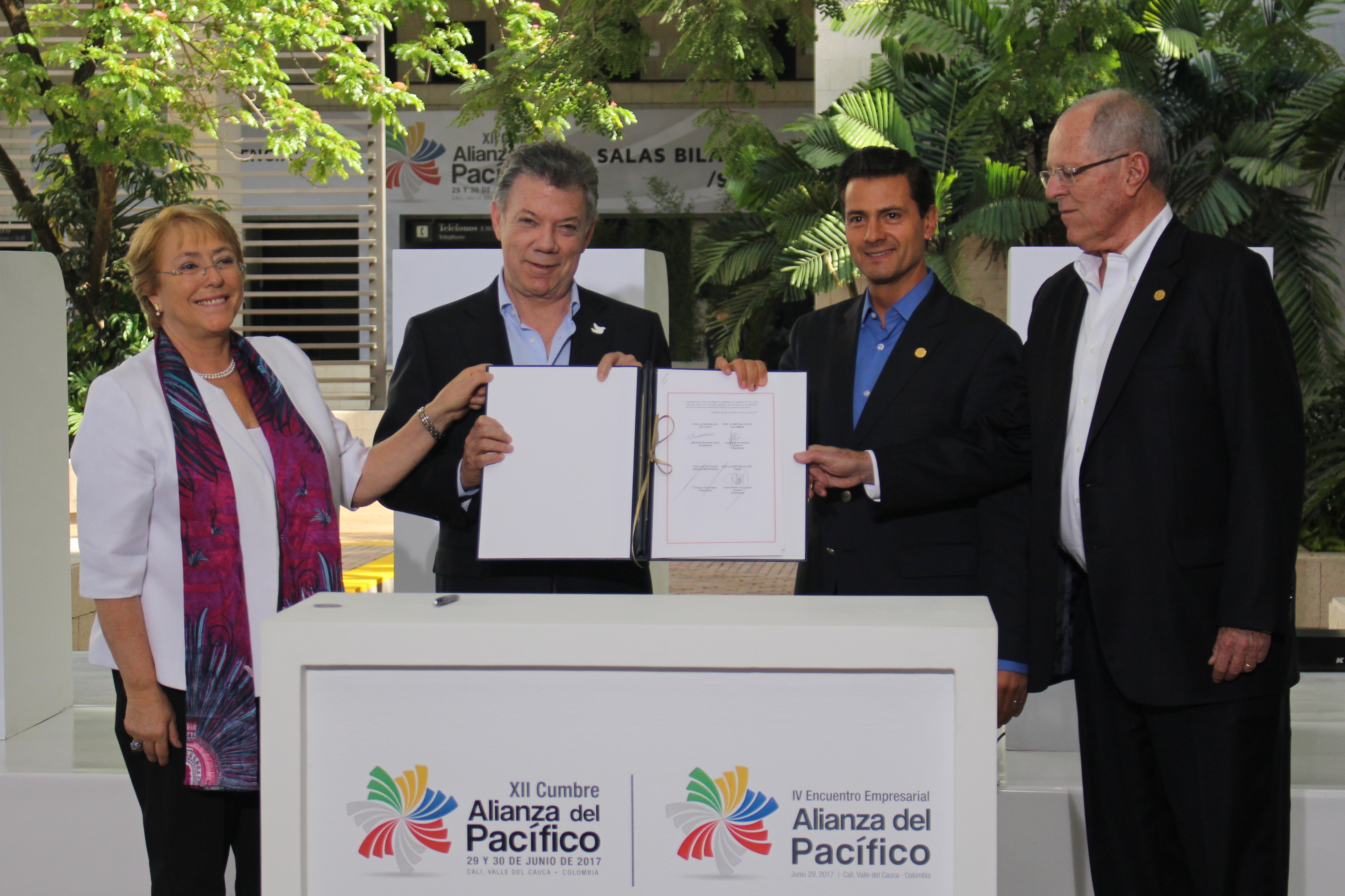 Declaración de Cali - XII Cumbre de la Alianza del Pacífico